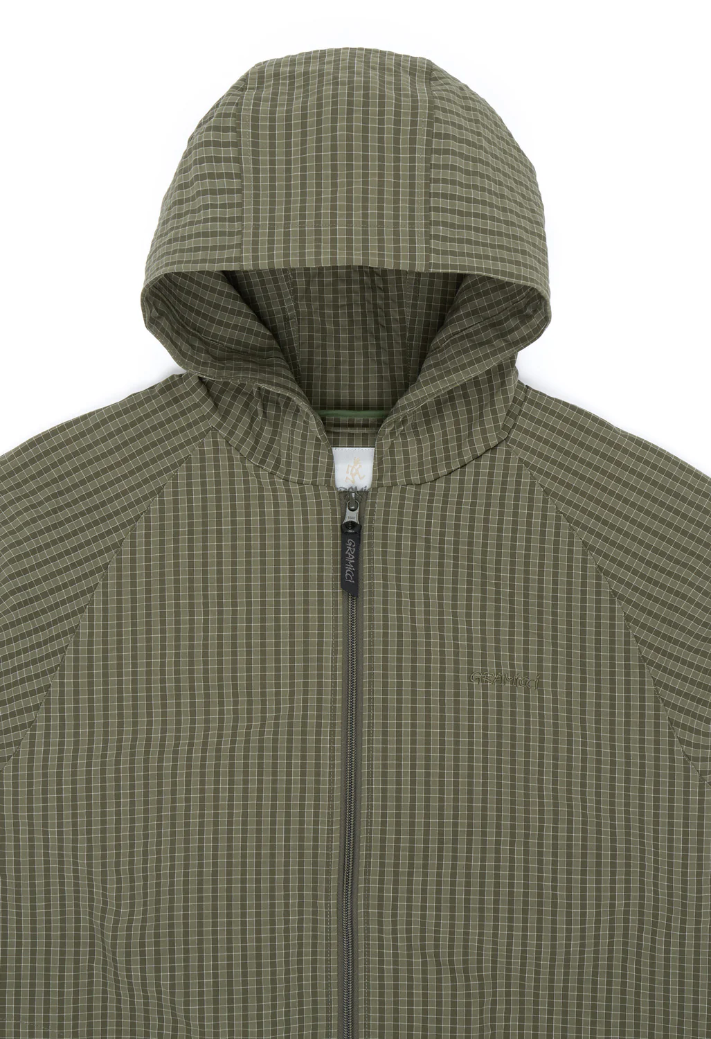 Gramicci Men's Northside Plaid Hooded Jacket - Olive - Image 3