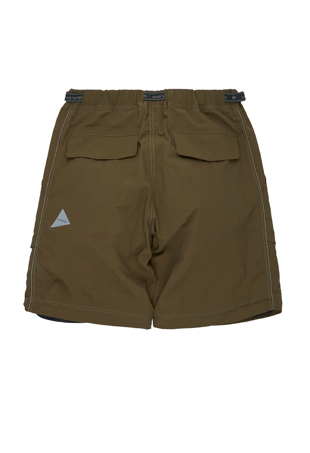 and wander Men's Ny Taffeta Hiker 2Way Pants - Dark Khaki - Image 3