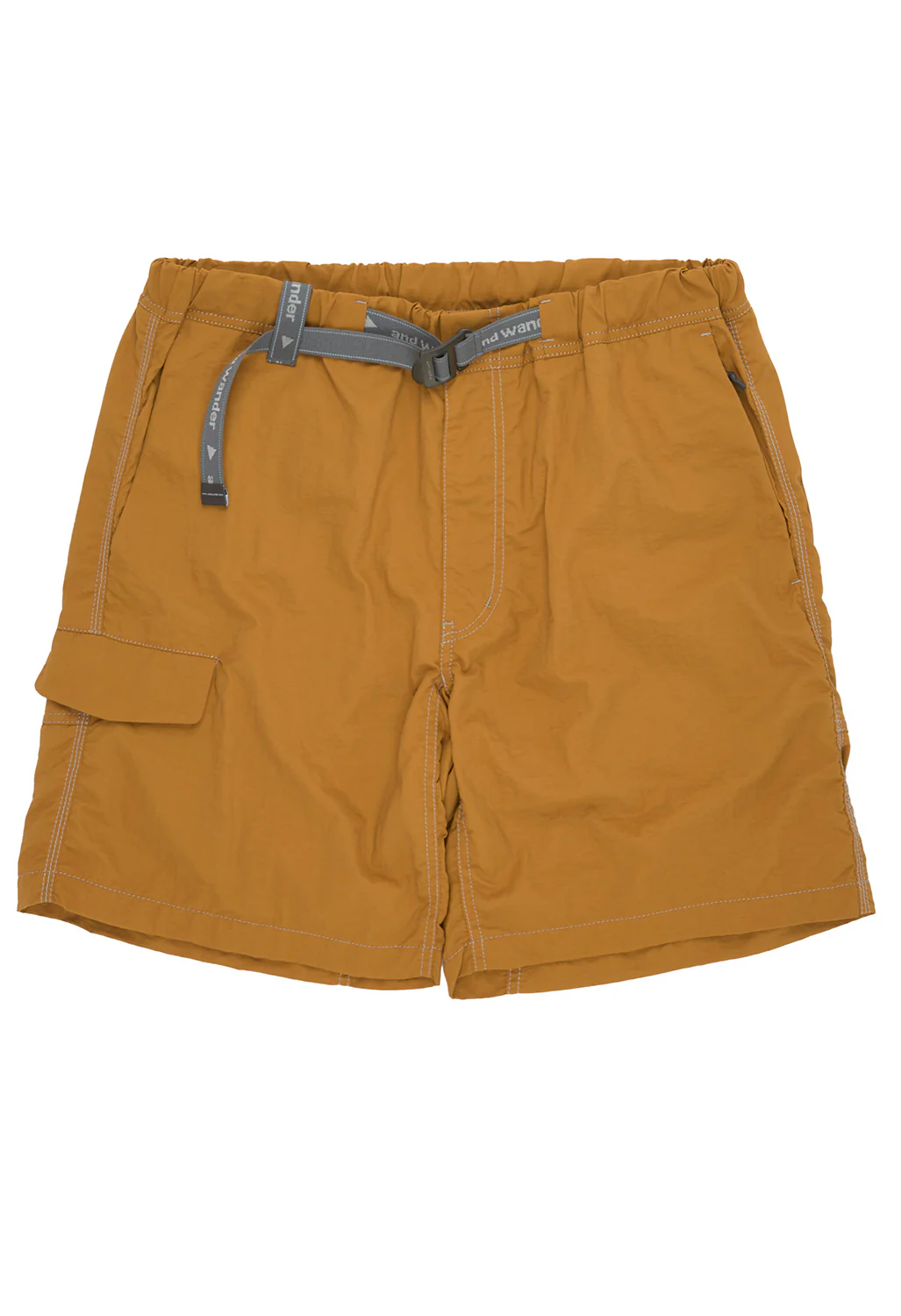 and wander Men's Ny Taffeta Hiker Short Pants - Yellow