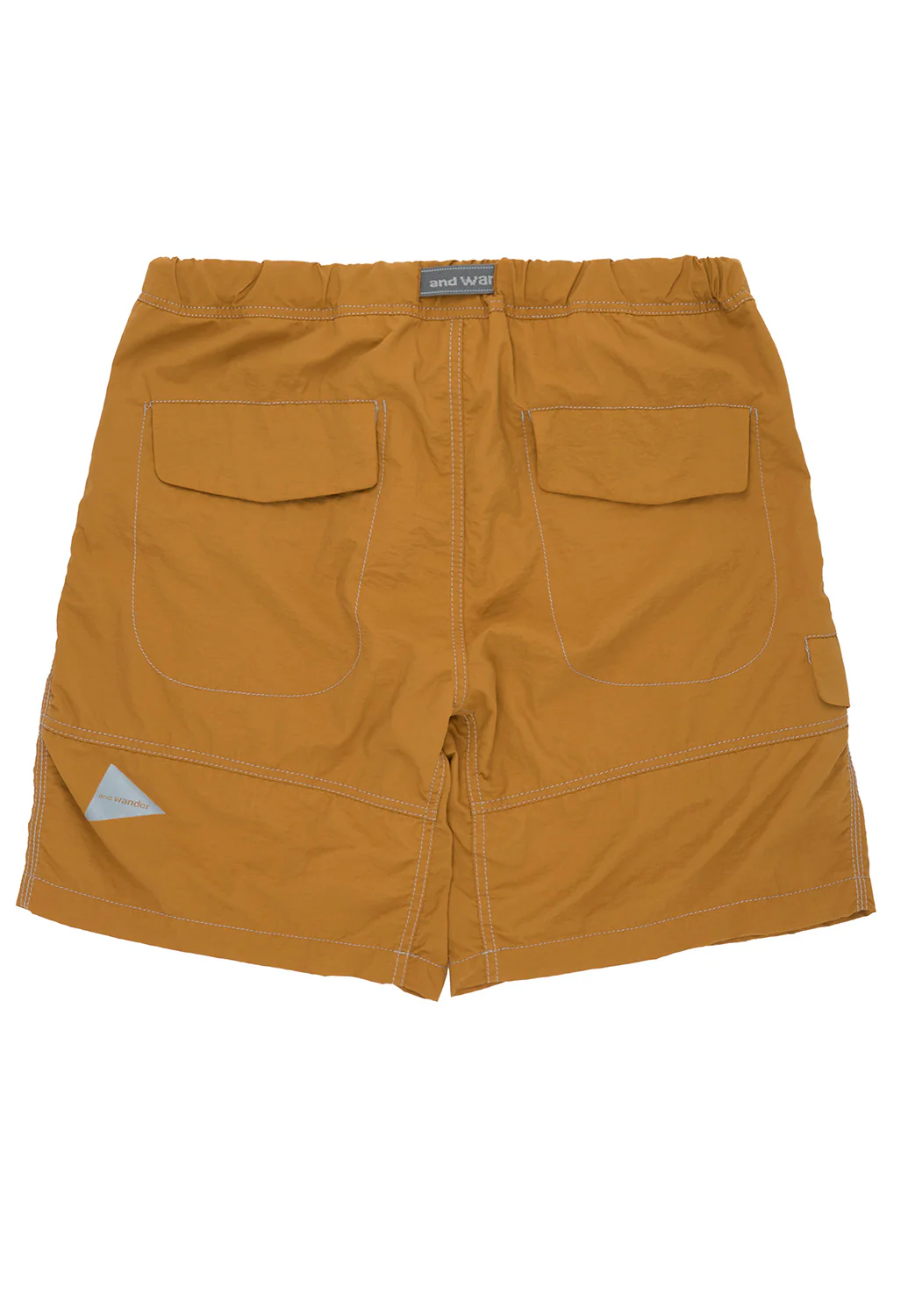 and wander Men's Ny Taffeta Hiker Short Pants - Yellow - Image 2