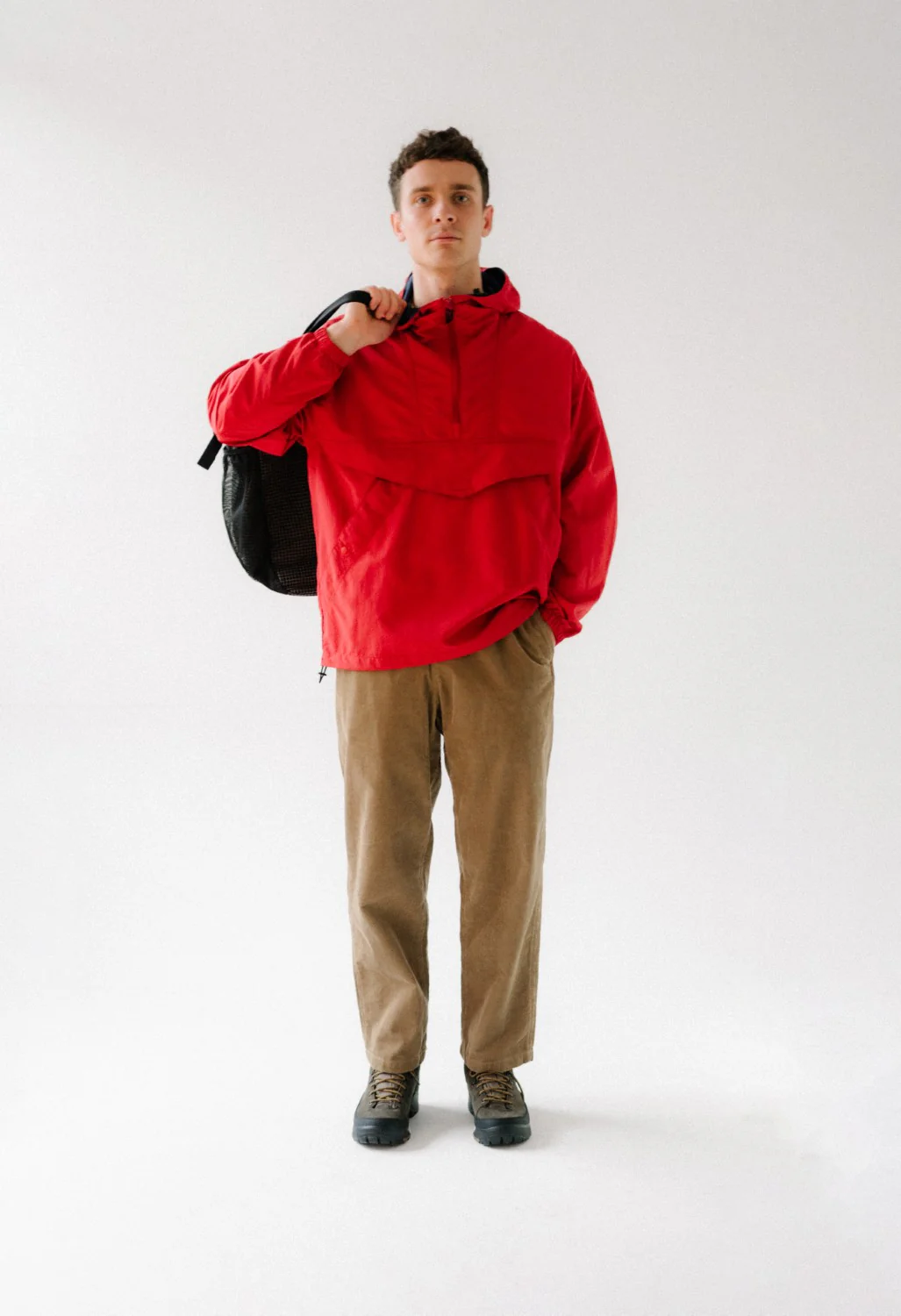 Gramicci Men's Nylon Field Anorak - Red - Image 7