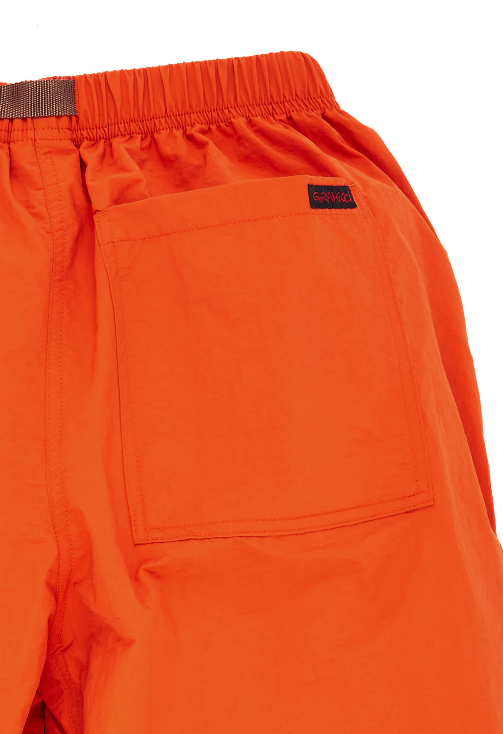 Gramicci Men's Nylon Loose Shorts - Orange - Image 4