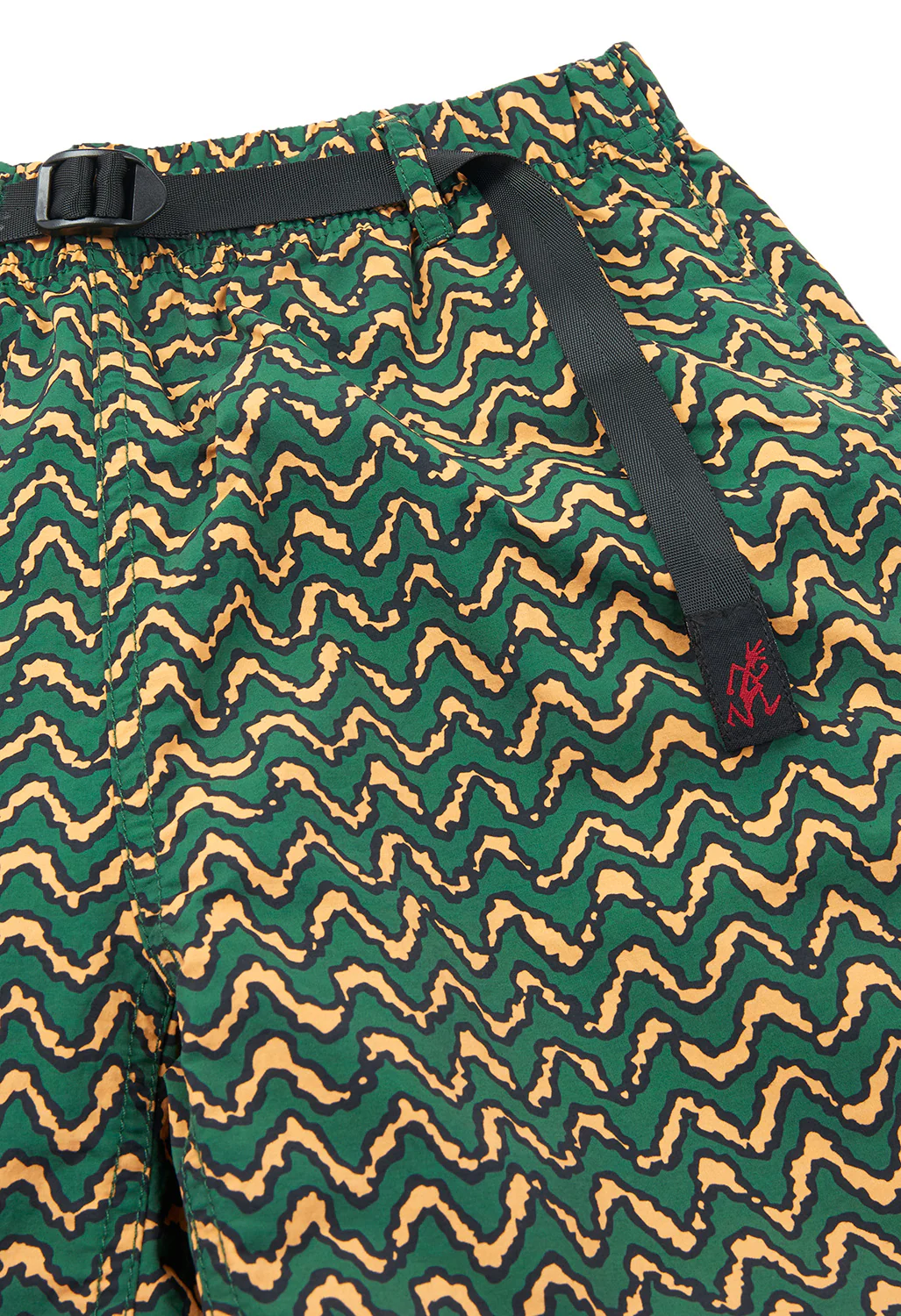 Gramicci Men's Nylon Packable G Shorts - Zig-Zag Orange - Image 3
