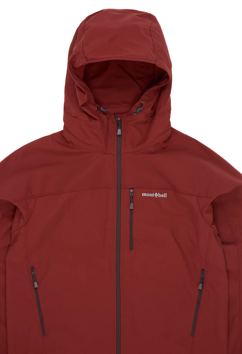 Montbell Men's O.D. Hooded Jacket - Wine Red - Image 3