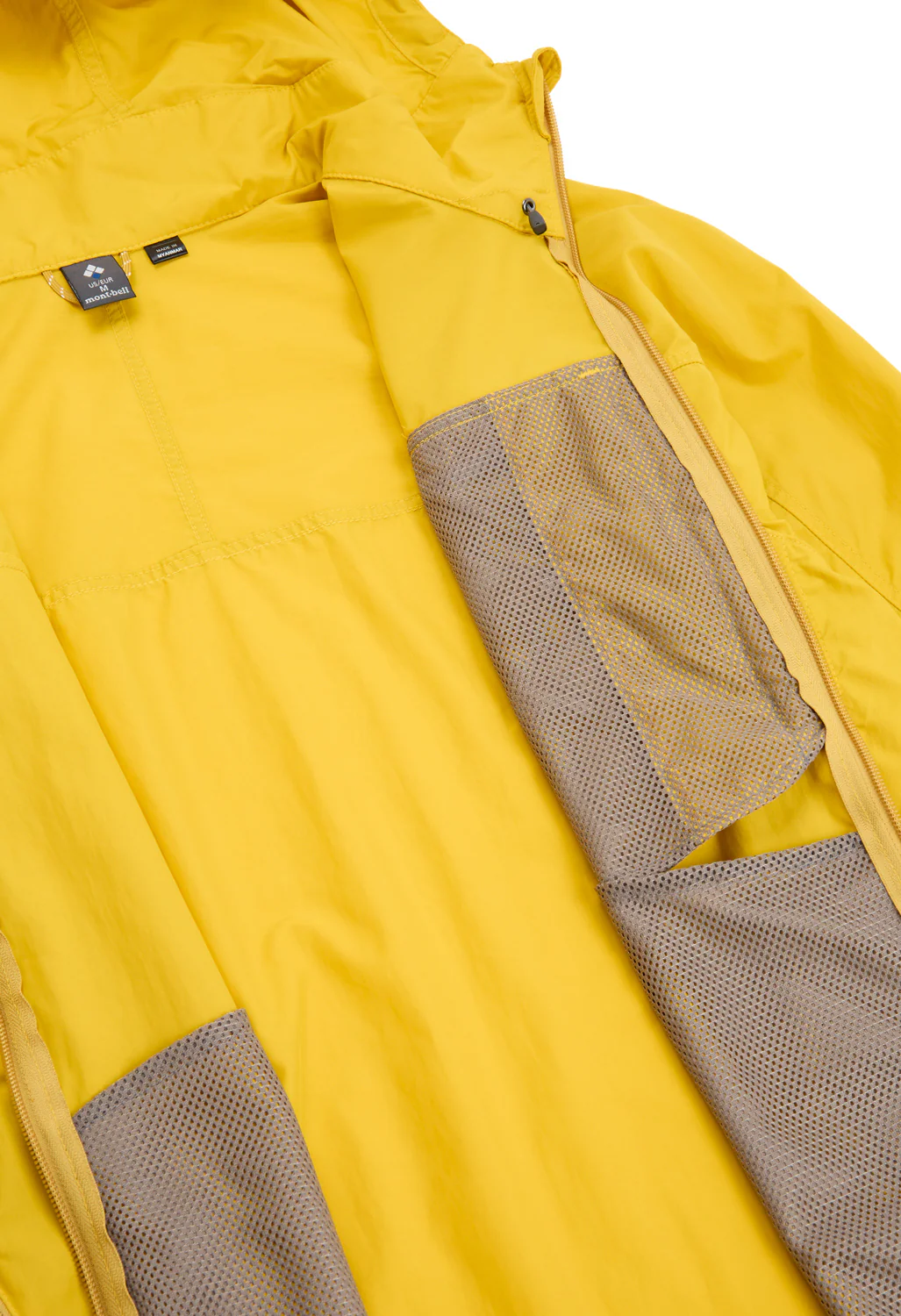 Montbell Men's O.D. Hooded Jacket - Yellow - Image 5