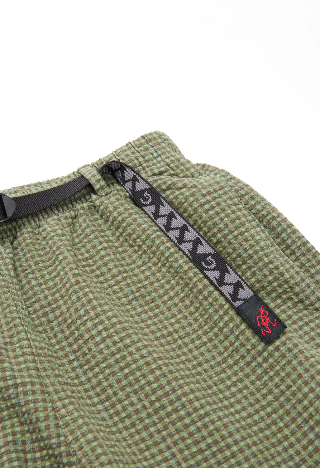 Gramicci Men's O.G. Micro Plaid Seersucker G Shorts - Mint - Image 3