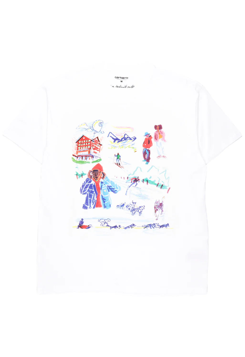 Carhartt WIP Men's Ollie Mac Chalet T-Shirt - White