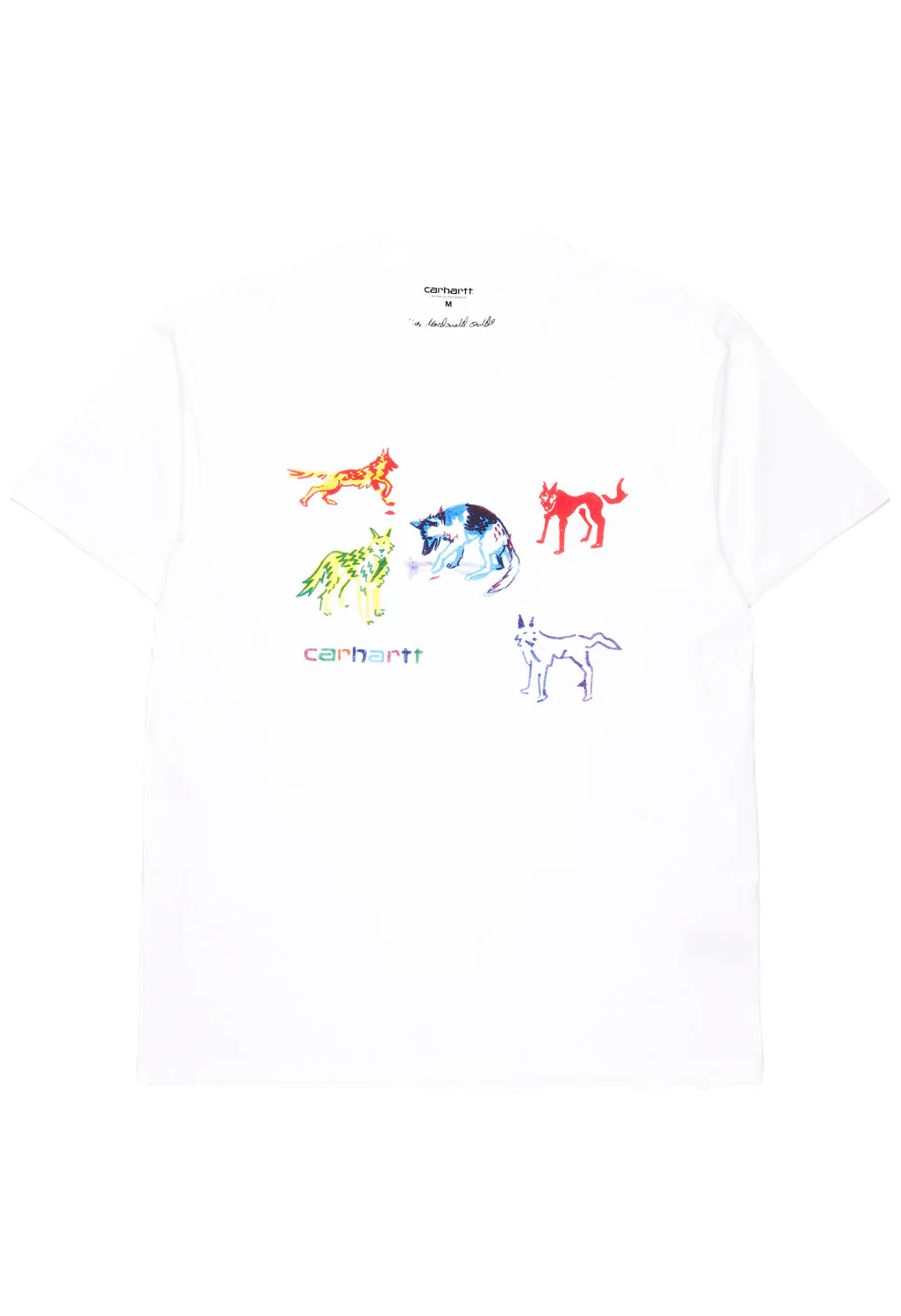 Carhartt WIP Men's Ollie Mac Huskies T-Shirt - White