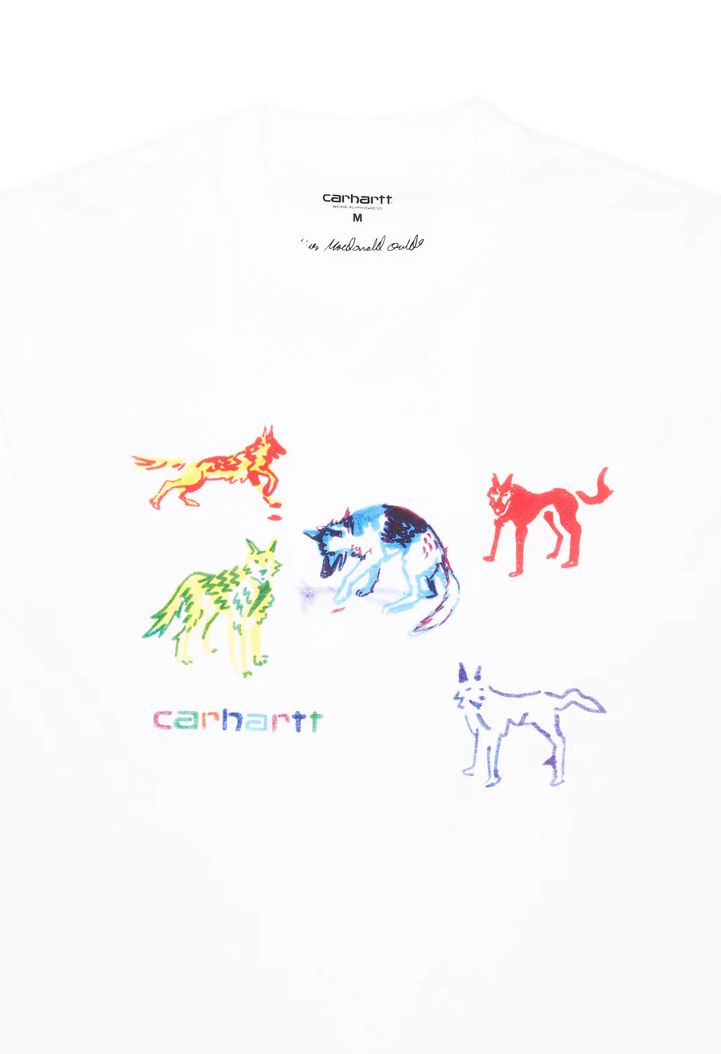 Carhartt WIP Men's Ollie Mac Huskies T-Shirt - White - Image 3