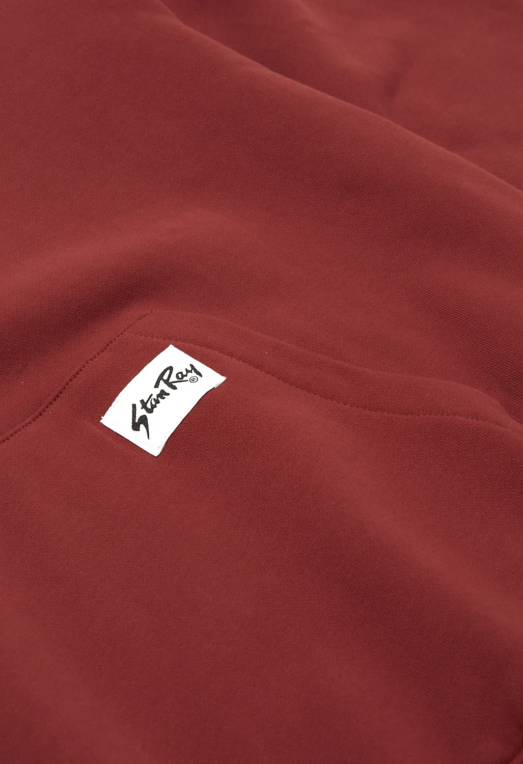 Stan Ray Men's Patch Hoody - Cranberry - Image 4