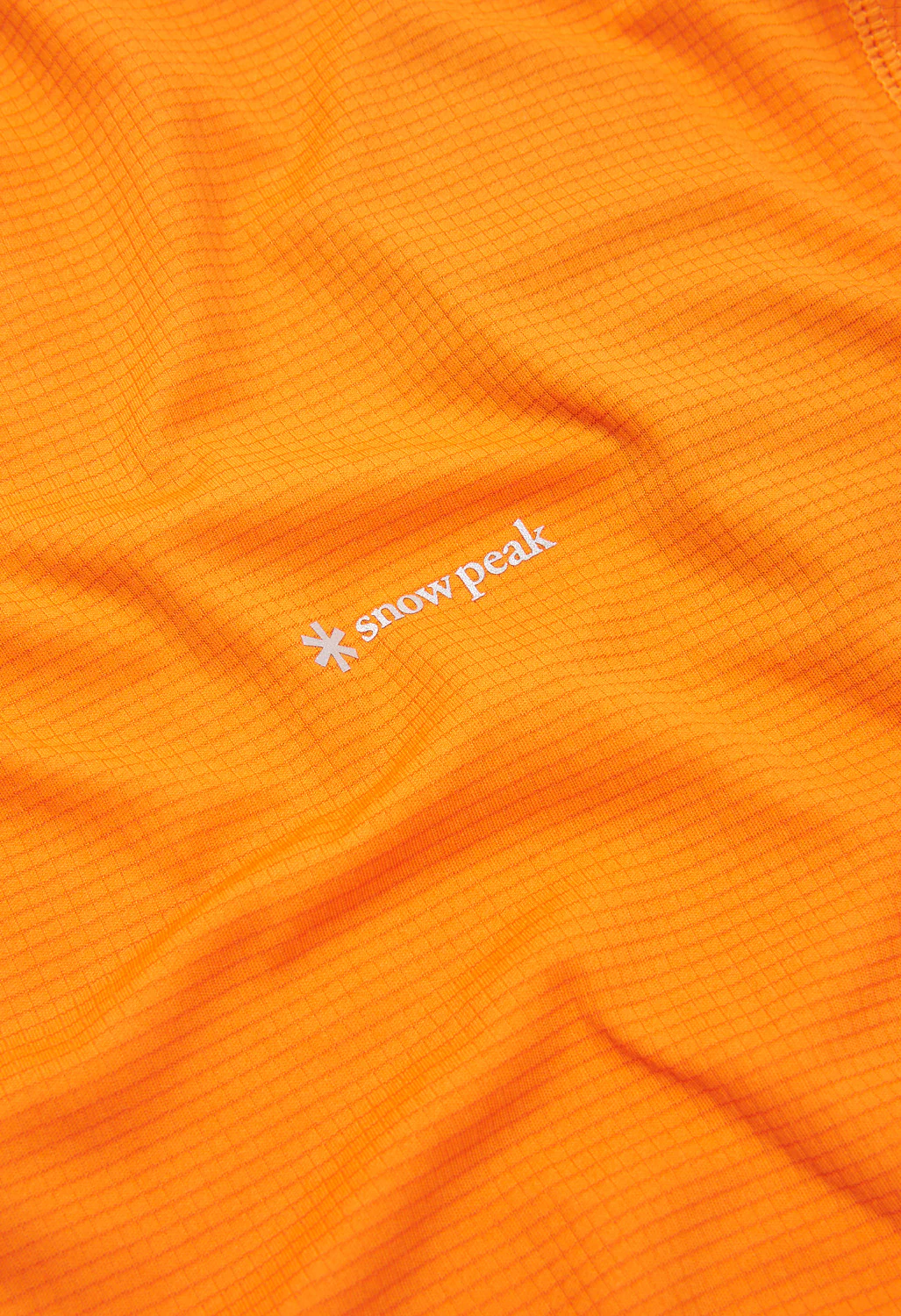 Snow Peak Men's Pe Power Dry T-Shirt - Orange - Image 4