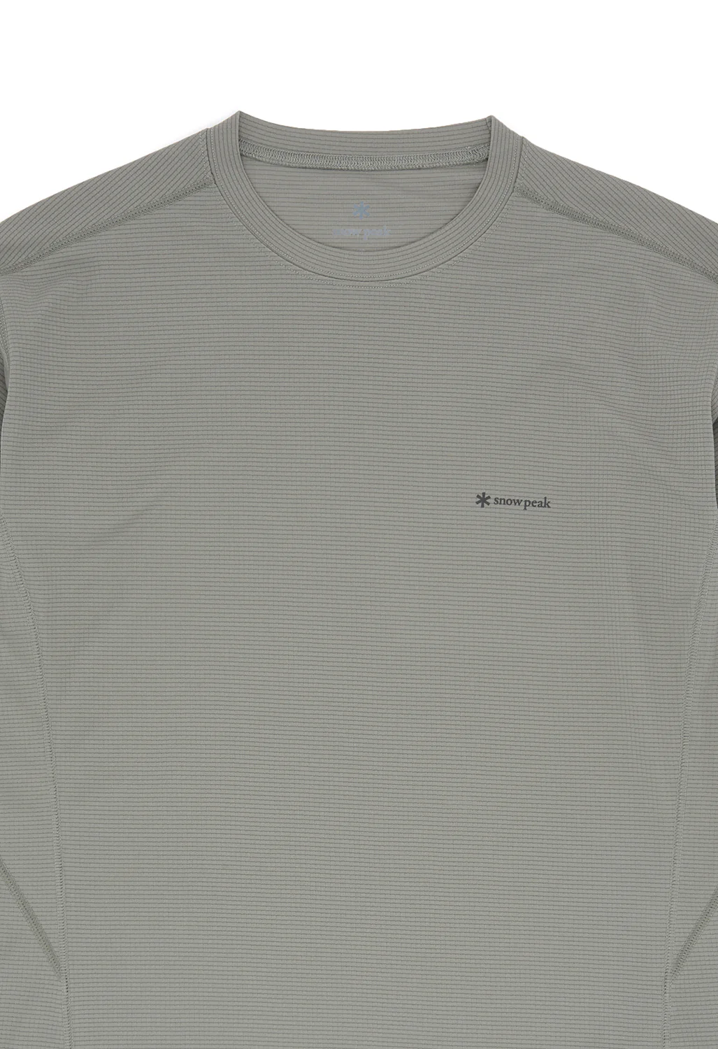 Snow Peak Men's Pe Power Dry T-Shirt - Grey - Image 3