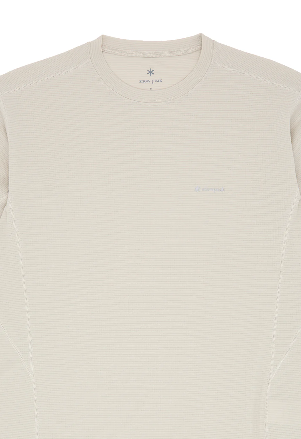 Snow Peak Men's Pe Power Dry T-Shirt - Ivory - Image 3