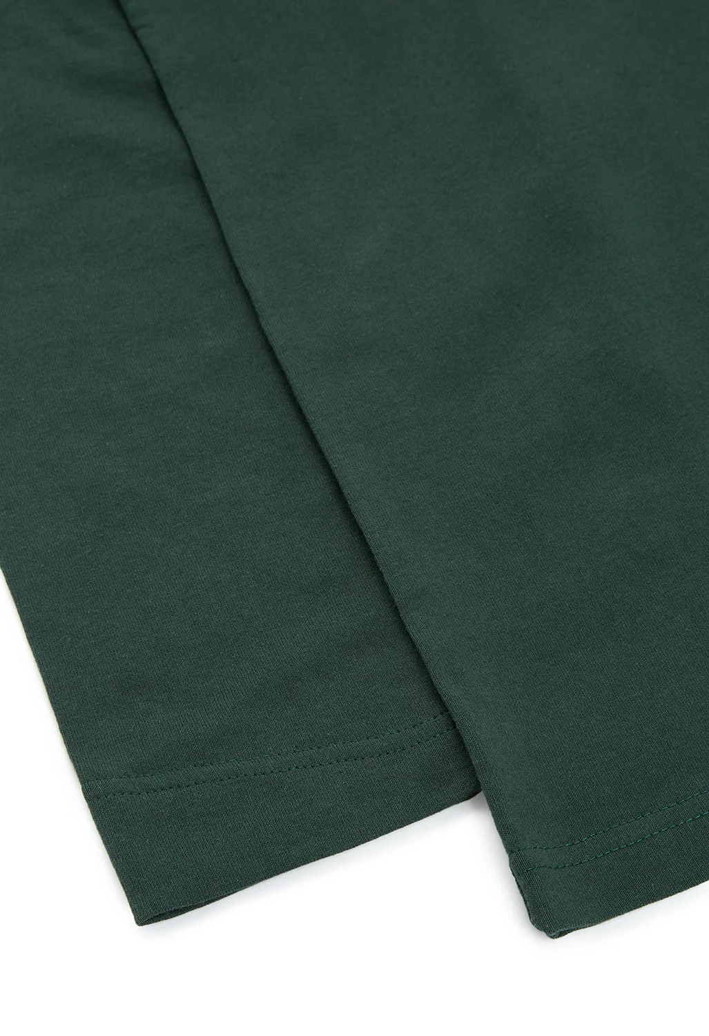 Montbell Men's Pear Skin Cotton Long Sleeve T-Shirt - Dark Green - Image 4