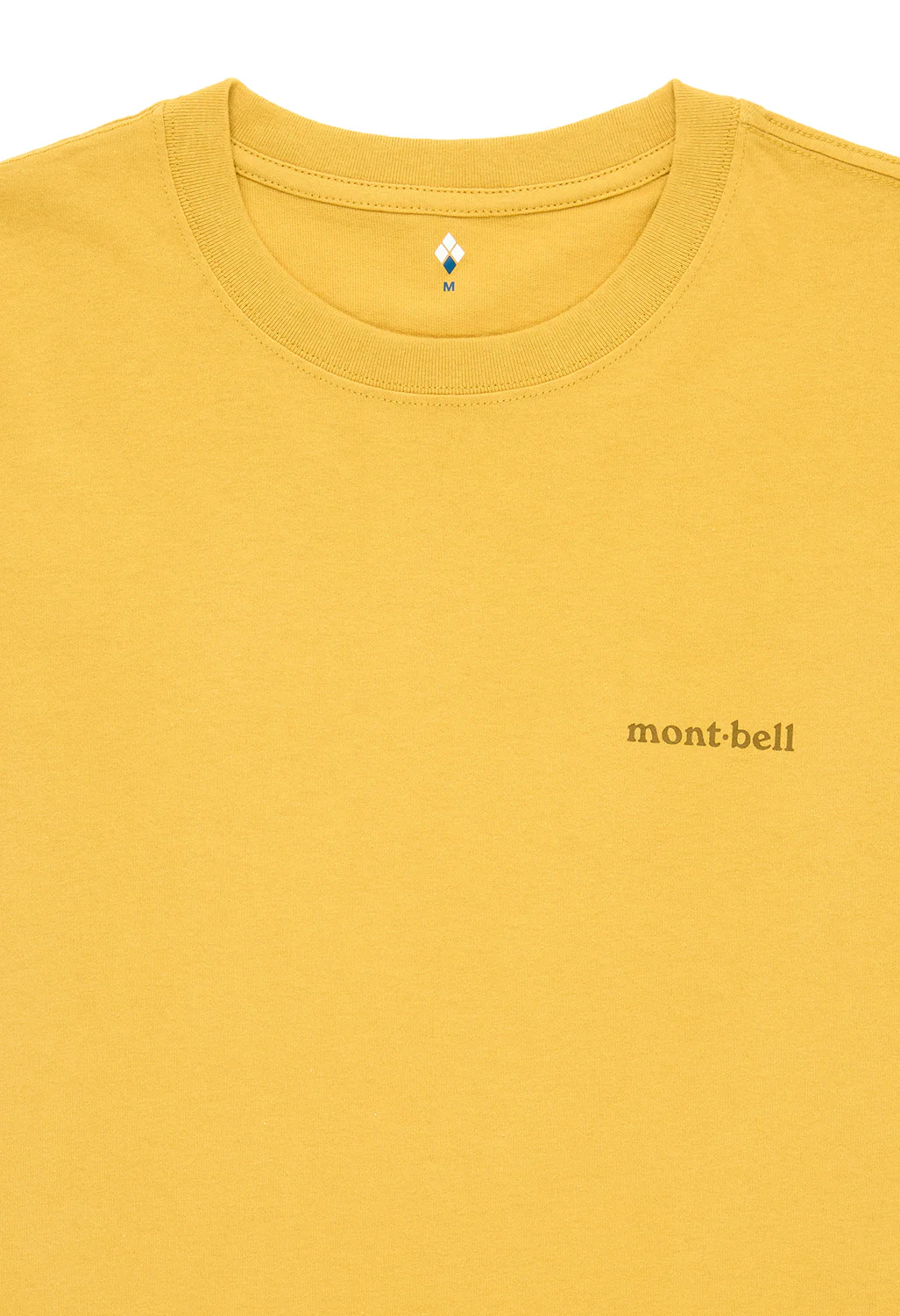 Montbell Men's Pear Skin Cotton Long Sleeve T-Shirt - Yellow - Image 3
