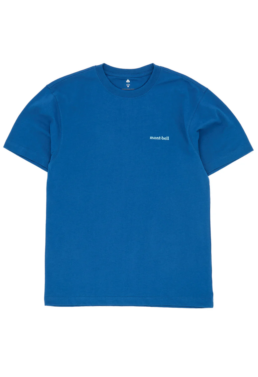 Montbell Men's Pear Skin Cotton Natsu Kumo T-Shirt - Blue - Image 2