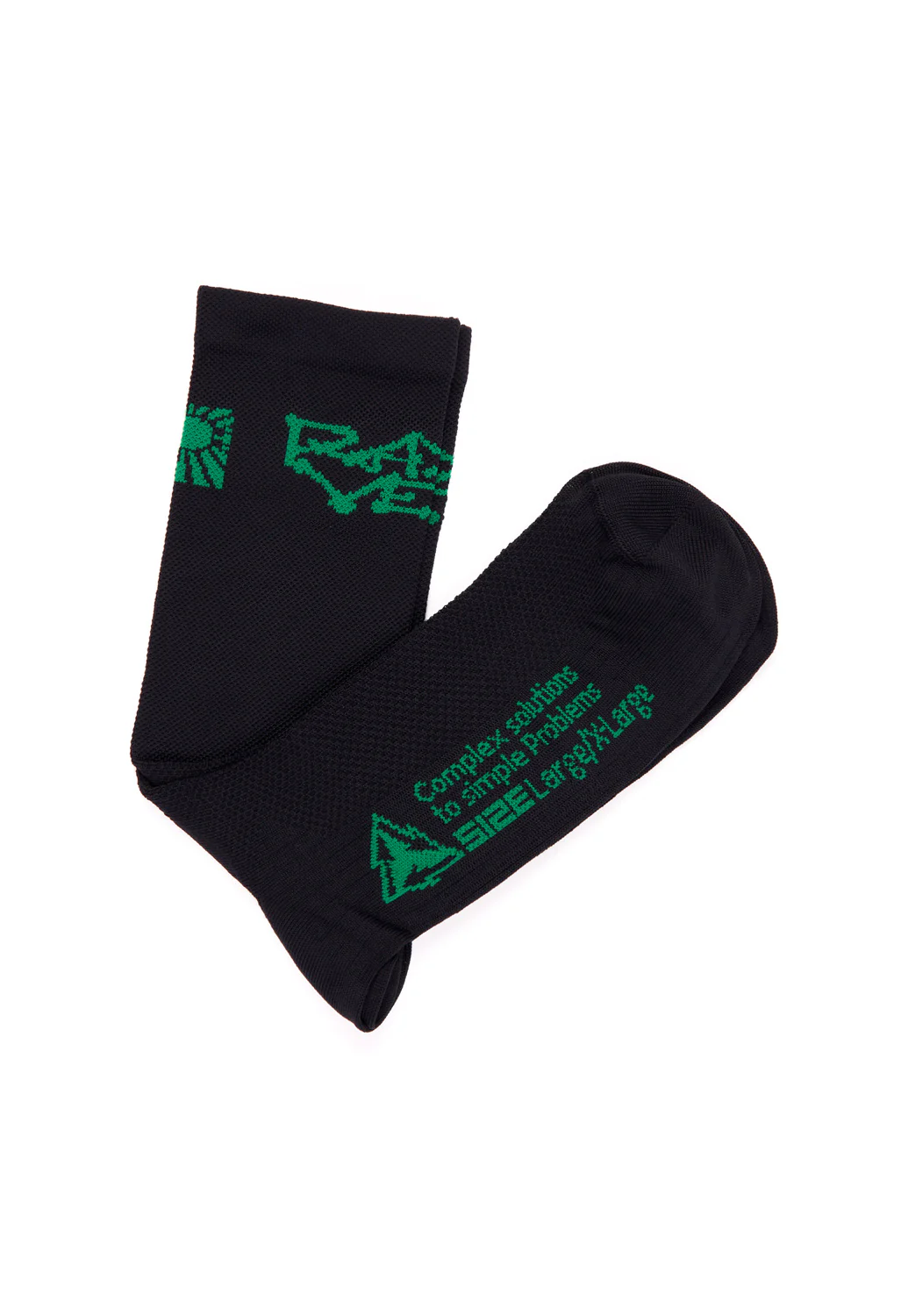 Rayon Vert Men's Problems Socks - Golgotha Black - Image 2