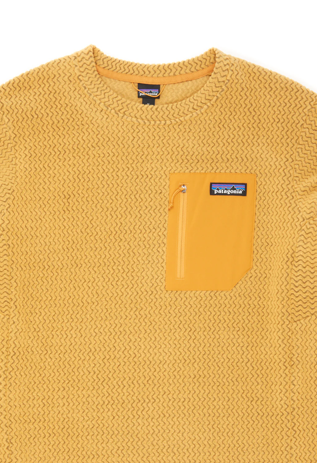 Patagonia Men's R1 Air Crew - Pufferfish Gold - Image 3
