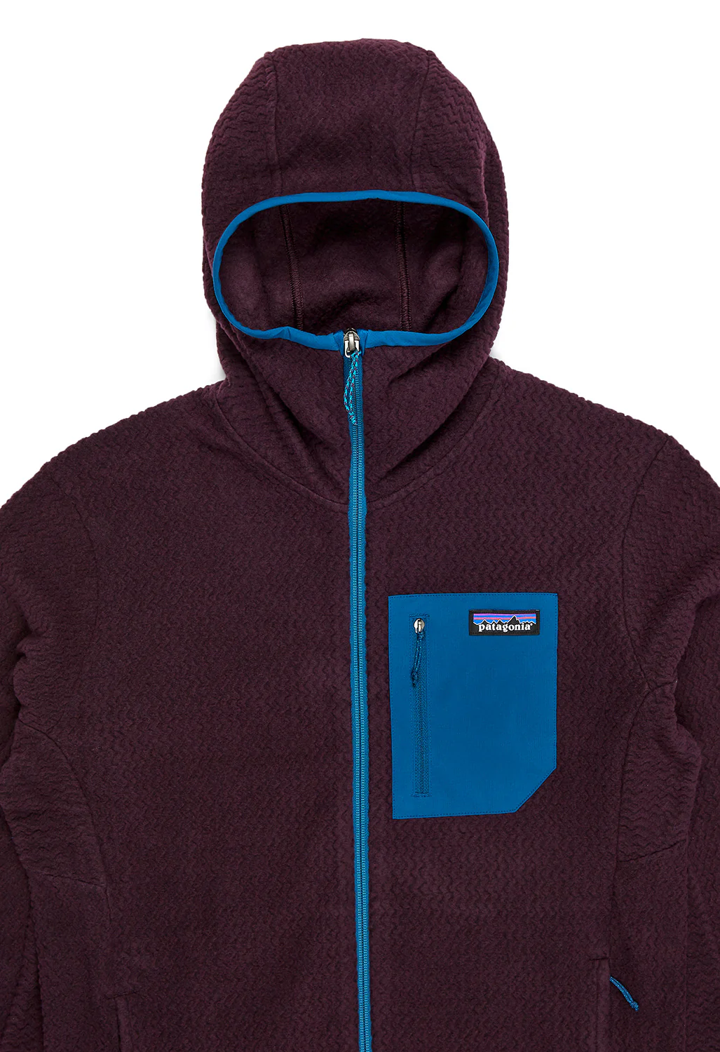 Patagonia Men's R1 Air Full-Zip Hoody - Obsidian Plum - Image 3
