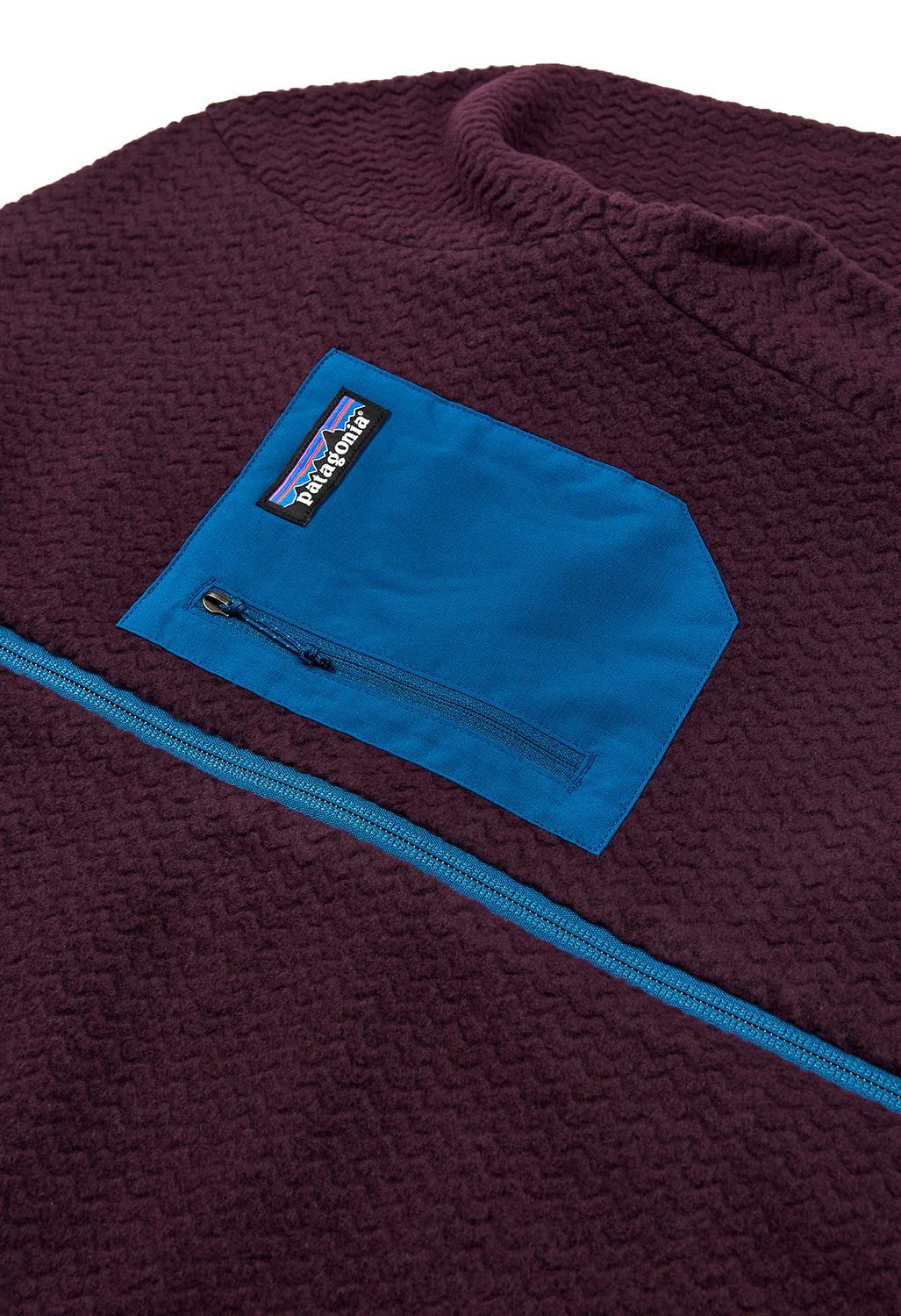 Patagonia Men's R1 Air Full-Zip Hoody - Obsidian Plum - Image 4