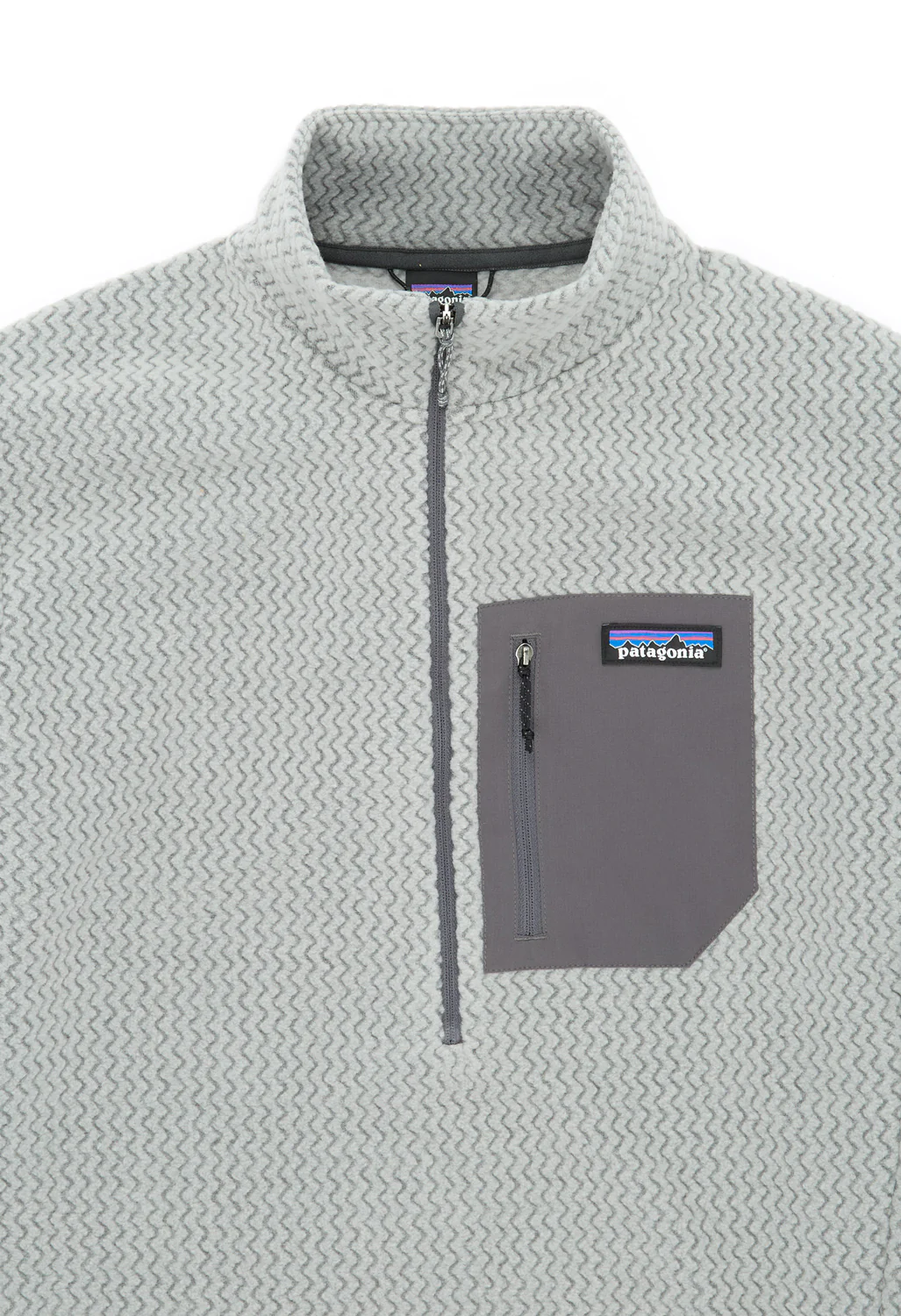 Patagonia Men's R1 Air Zip Neck - Forever Grey - Image 3