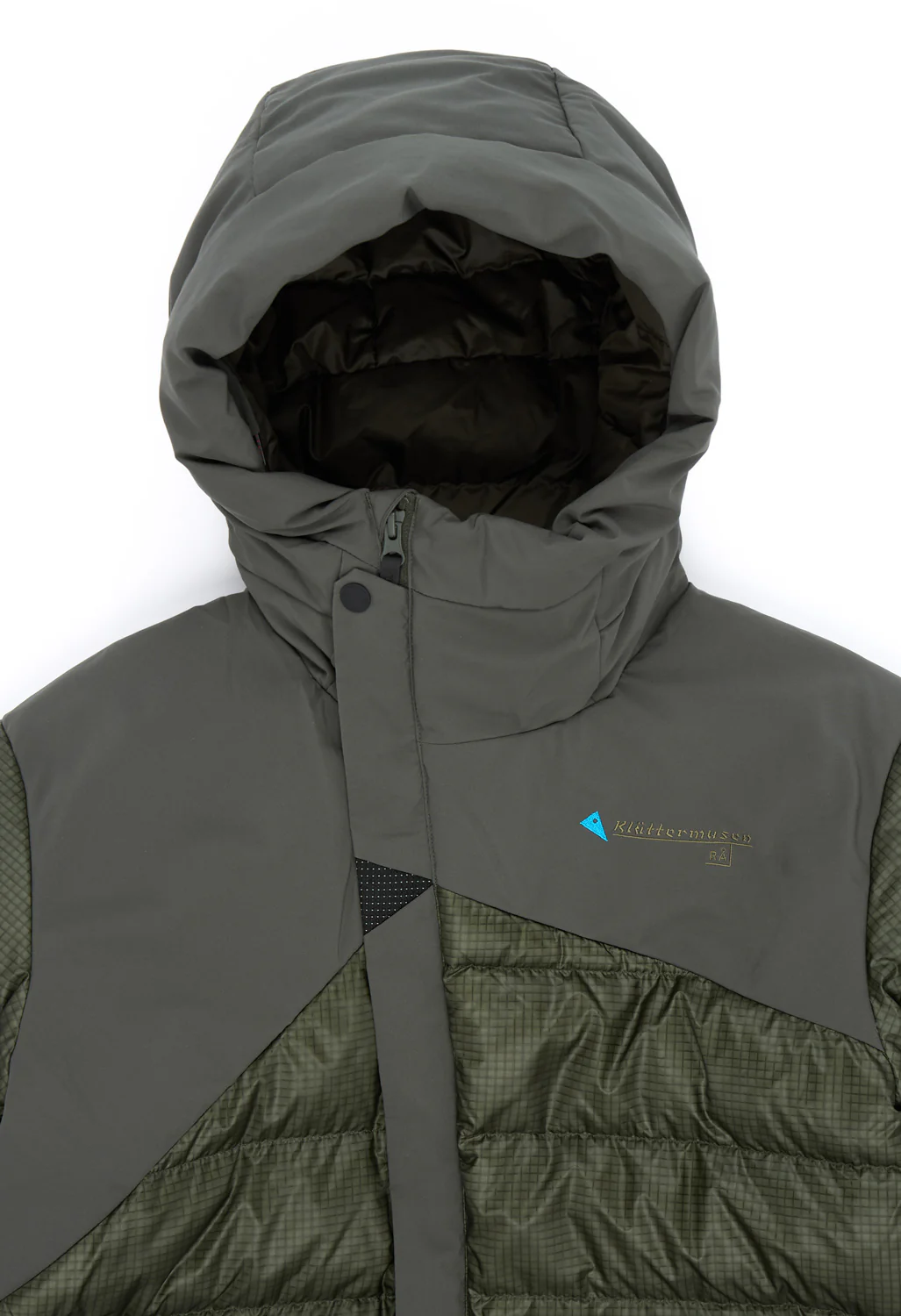 Klattermusen Men's Ra Hooded Jacket - Dark Dusty Green - Image 3