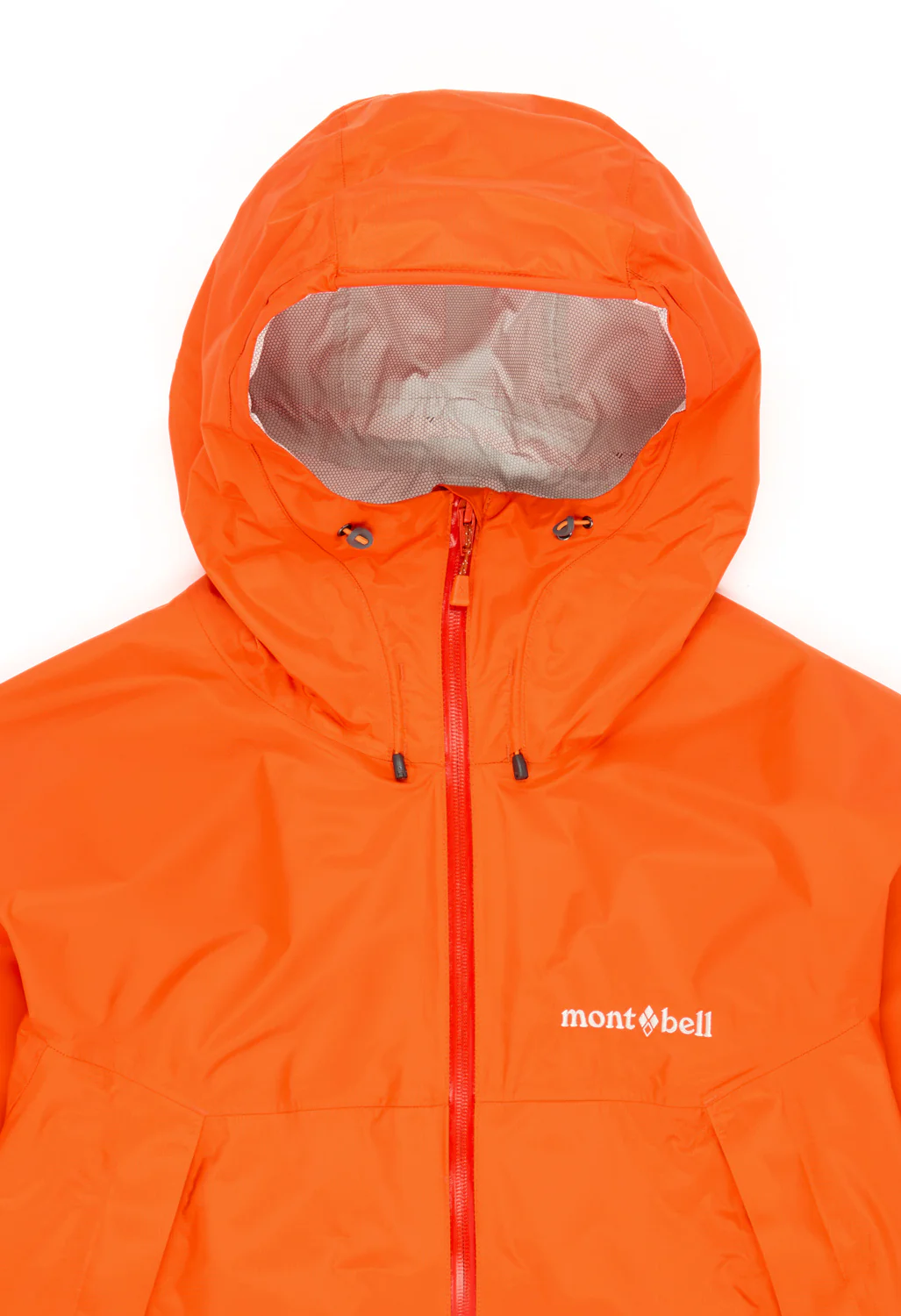 Montbell Men's Rain Hiker Jacket - Orange Red - Image 3