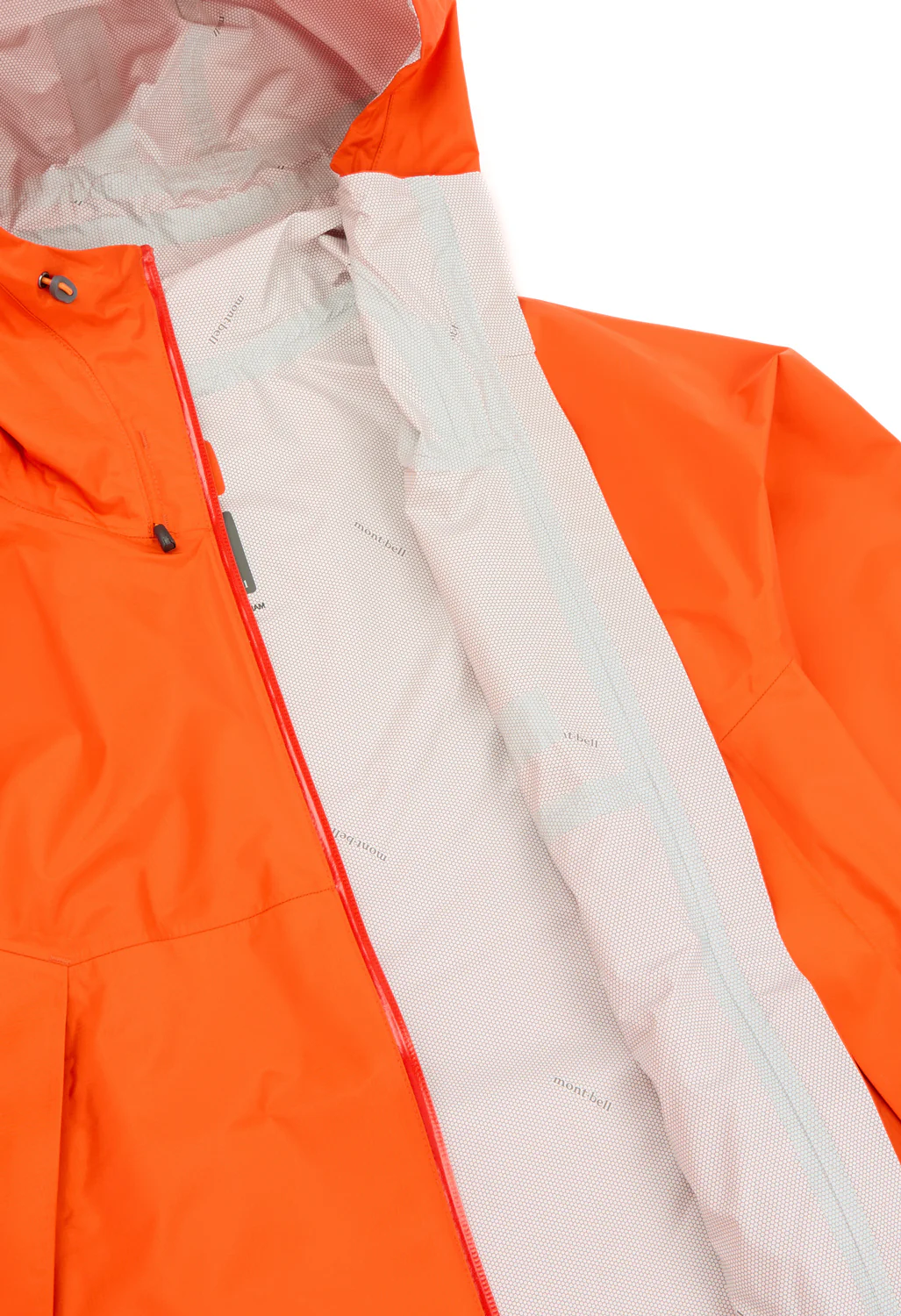 Montbell Men's Rain Hiker Jacket - Orange Red - Image 7