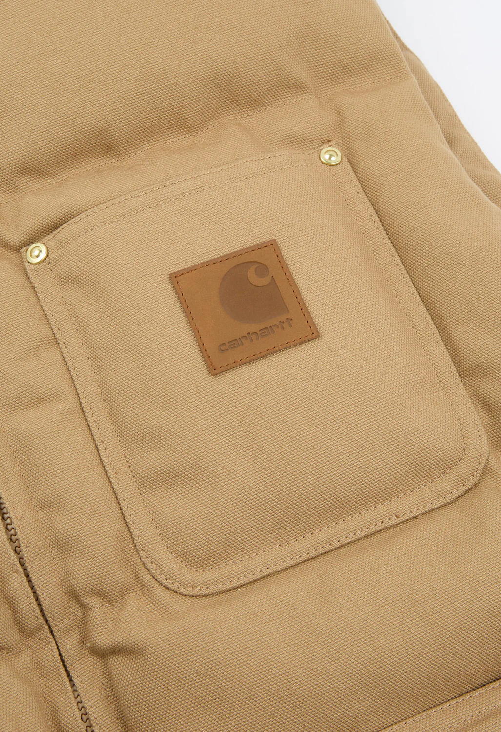 Carhartt WIP Men's Rayley Vest - Peanut - Image 4
