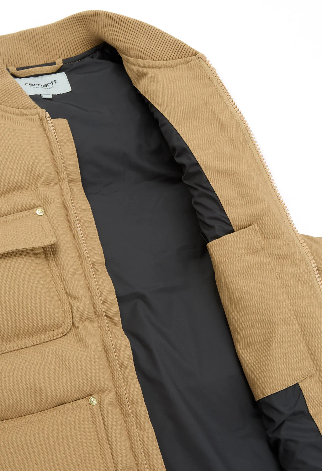 Carhartt WIP Men's Rayley Vest - Peanut - Image 5