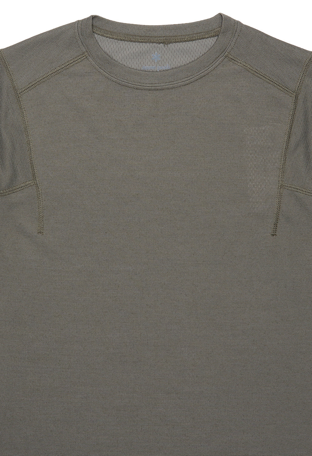 Snow Peak Men's Recycled Pe/Wo Long Sleeved T-Shirt - Olive - Image 3