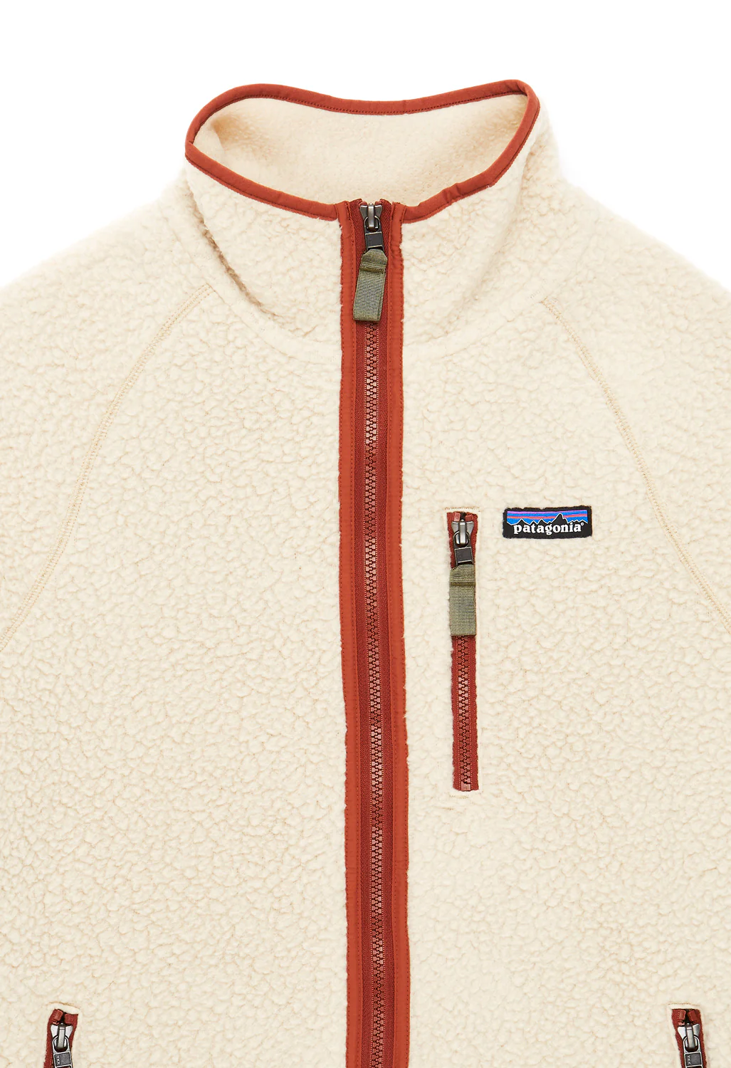 Patagonia Men's Retro Pile Jacket - El Cap Khaki w/Sisu Brown - Image 3