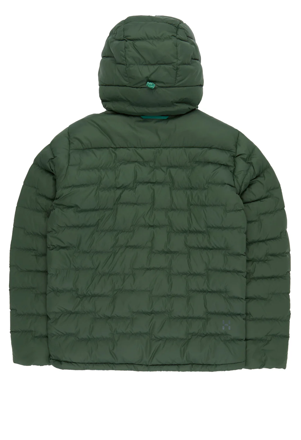 Haglofs Men's ROC Flash Down Hooded Jacket - Seaweed Green - Image 2