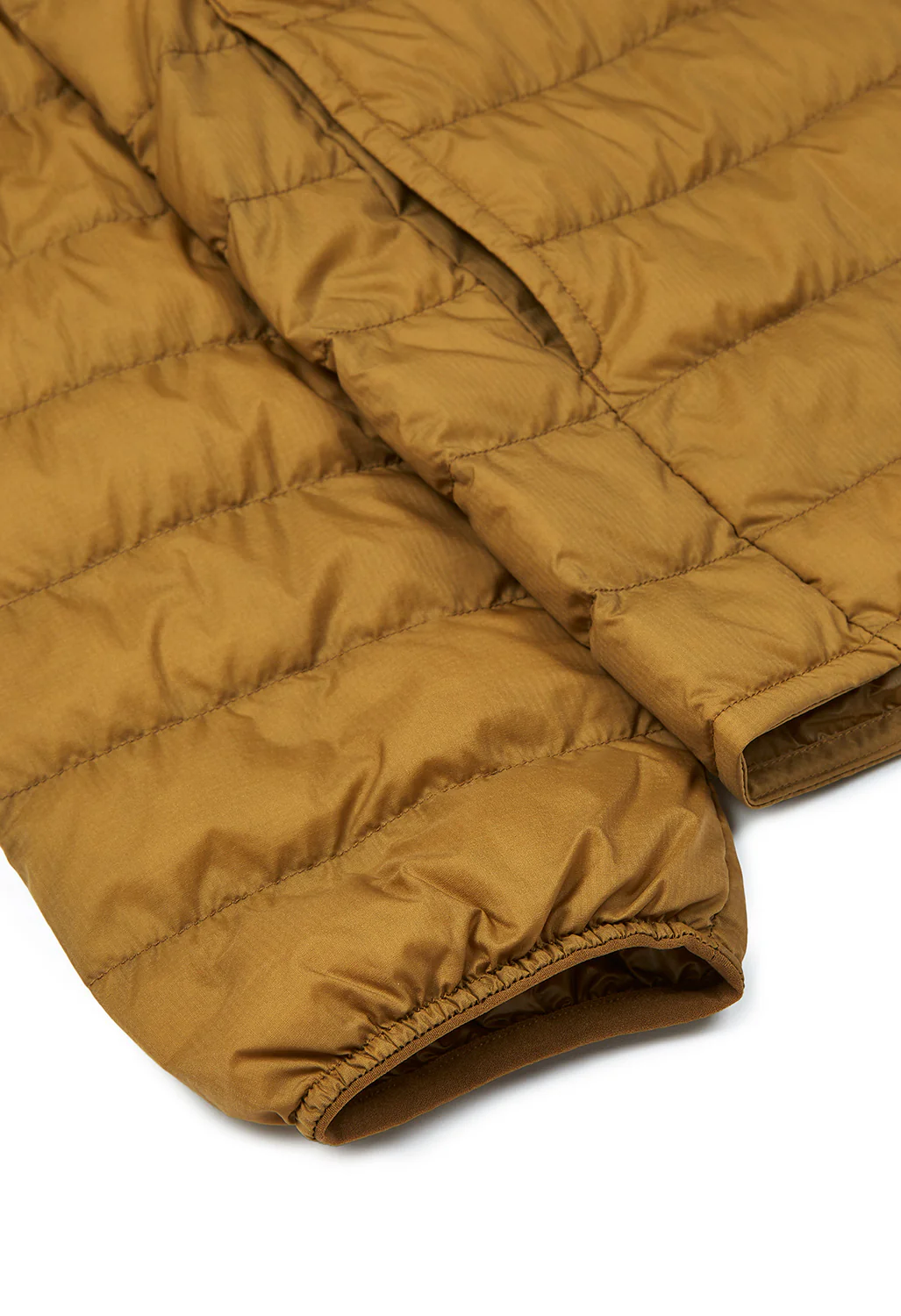 Montbell Men's Superior Down Round Neck Jacket - Tan - Image 5