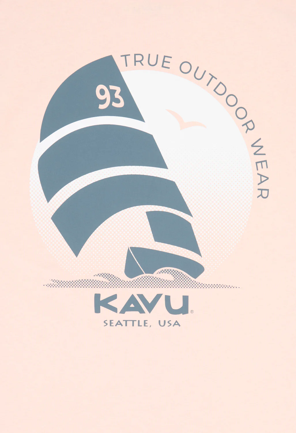 KAVU Men's Rudder Tee - Frappe - Image 4