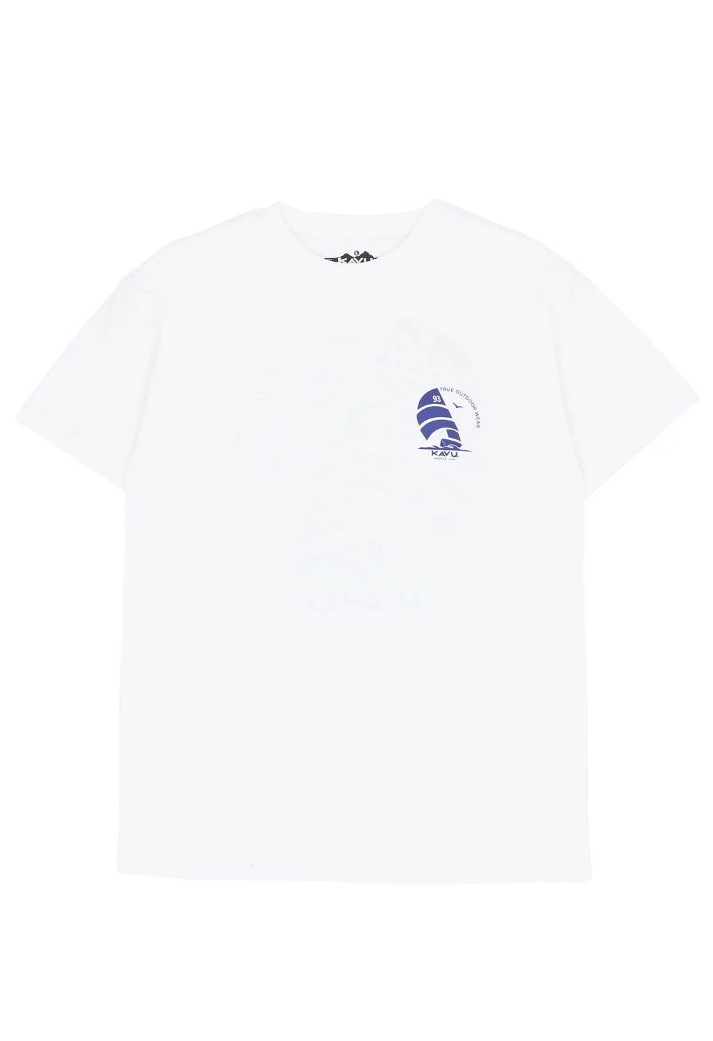 KAVU Men's Rudder Tee - White - Image 2