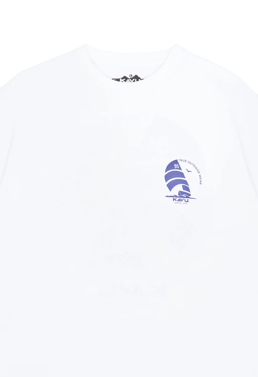 KAVU Men's Rudder Tee - White - Image 3