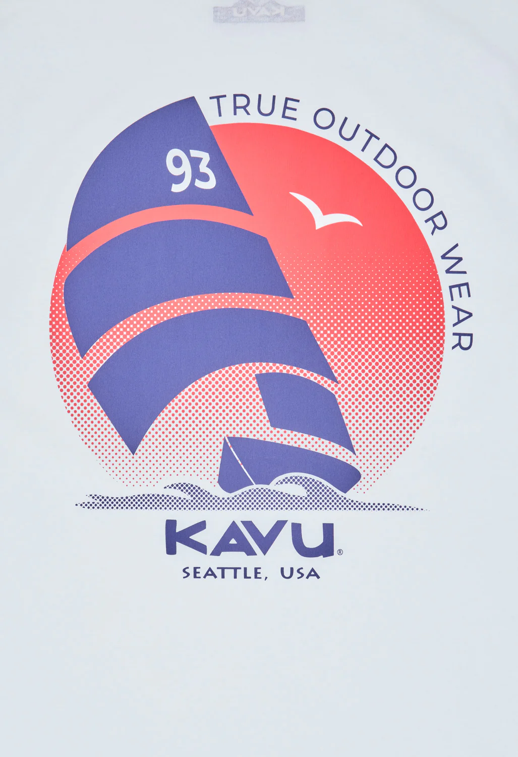 KAVU Men's Rudder Tee - White - Image 4