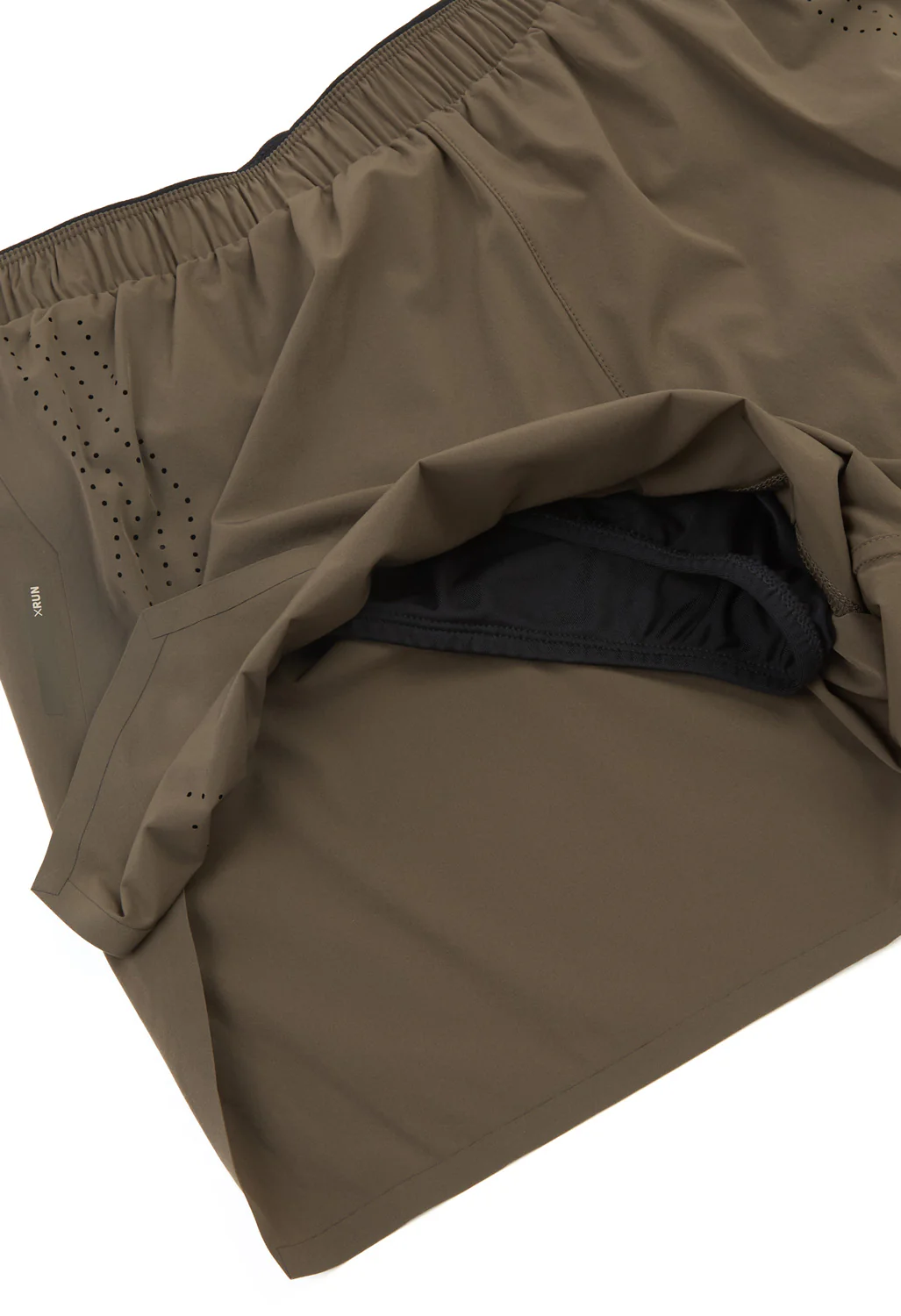 SOAR Men's Run Shorts - Khaki - Image 4