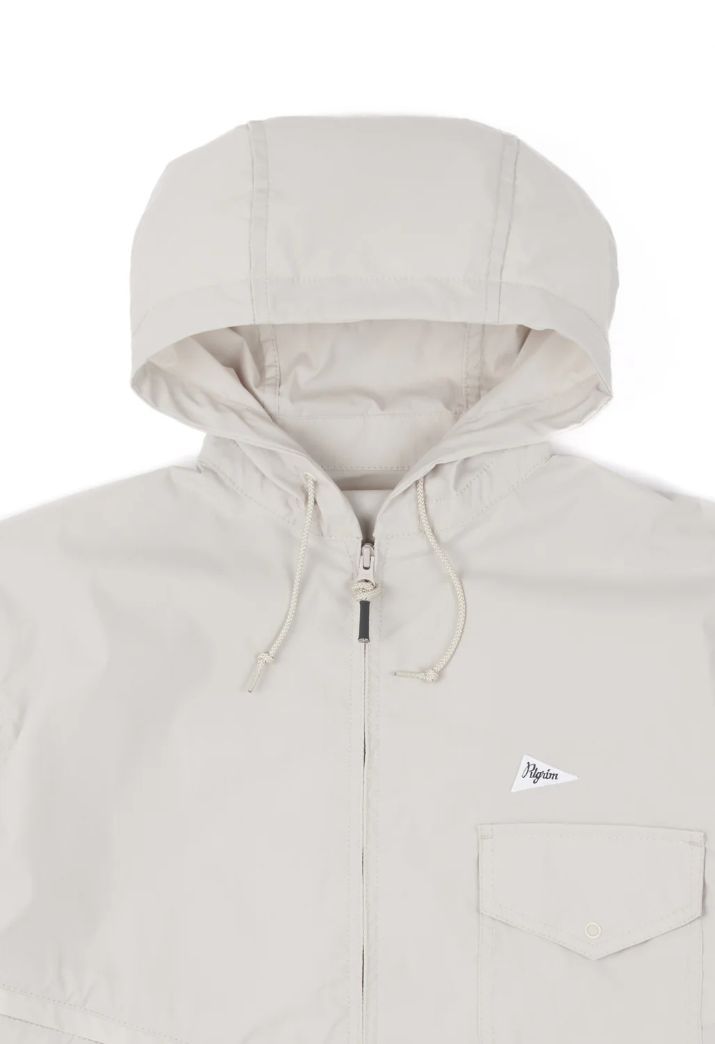 Pilgrim Surf + Supply Men's Russel Zip Parka - Cloud - Image 3