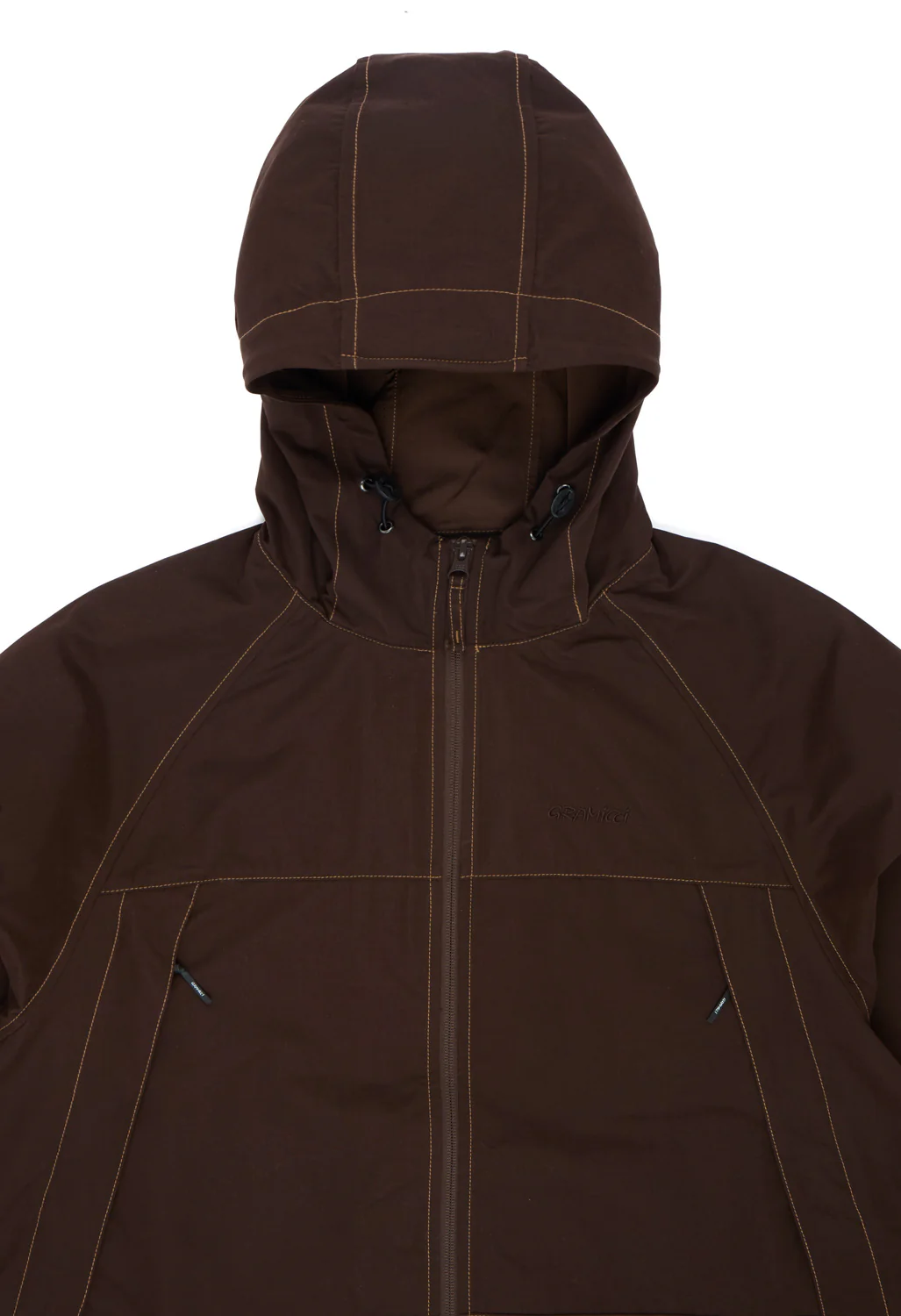Gramicci Men's Salem Hooded Jacket - Brown - Image 3