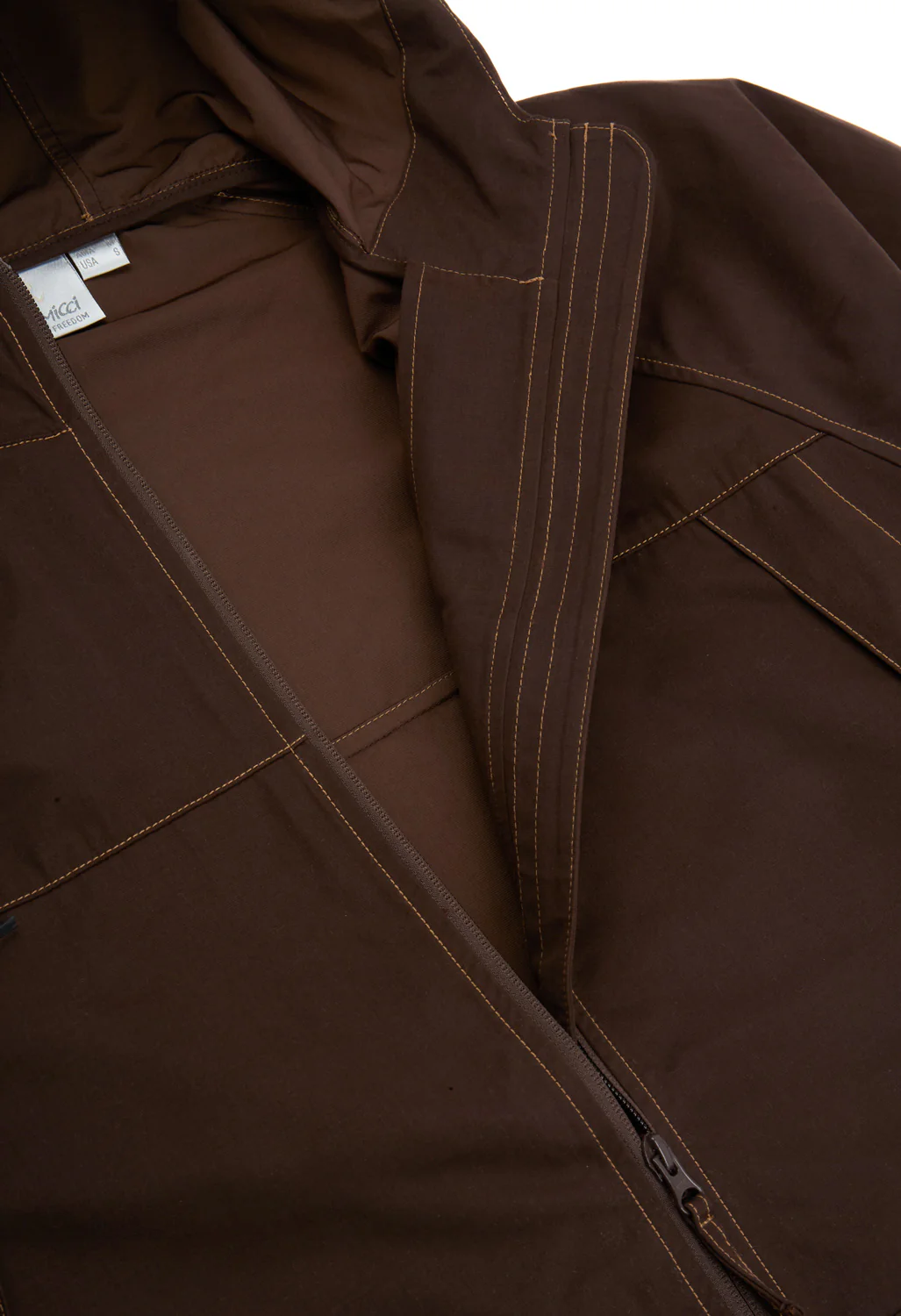 Gramicci Men's Salem Hooded Jacket - Brown - Image 5