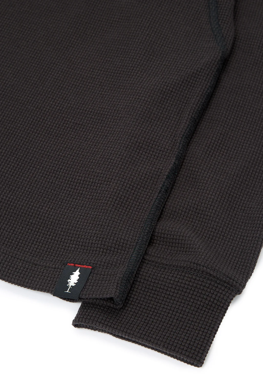 Danner Men's Santiam Waffle Long Sleeve Tee - Black - Image 4