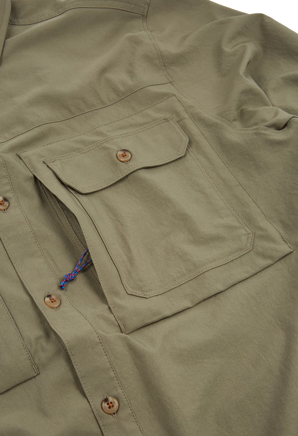 Patagonia Men's Self Guided Sun Long Sleeve Shirt - River Rock Green - Image 4