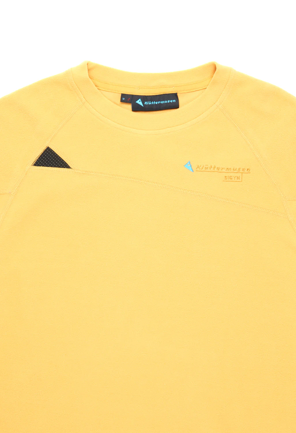 Klattermusen Men's Sigyn Crew Sweater - Amber Gold - Image 3