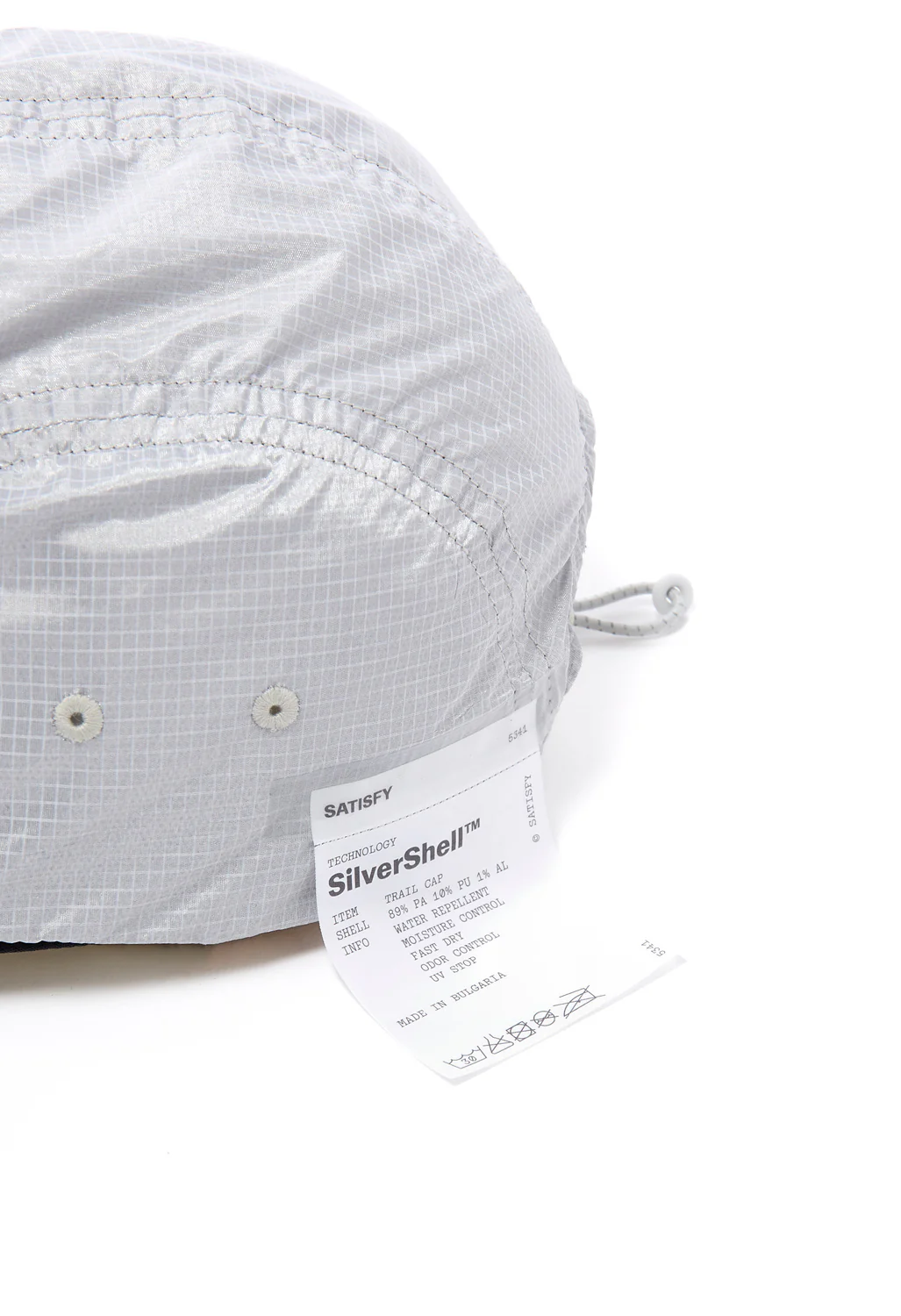 Satisfy Men's SilverShell Trail Cap - Silver - Image 3