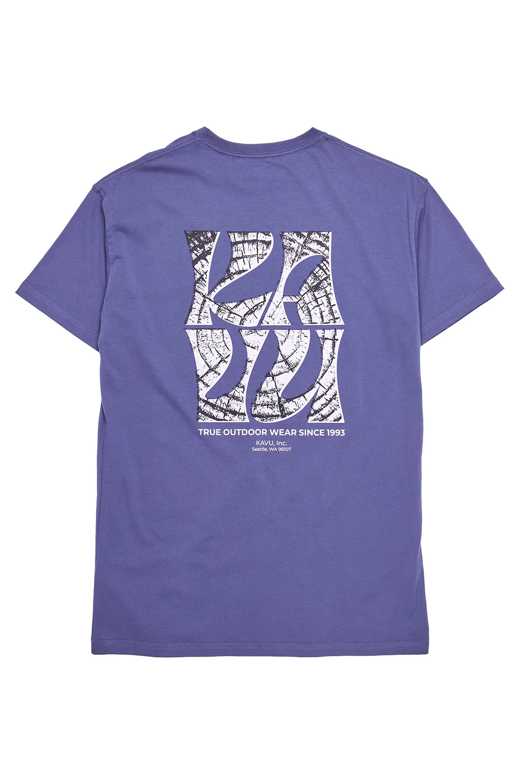 KAVU Men's Slice Tee - Skipper Blue