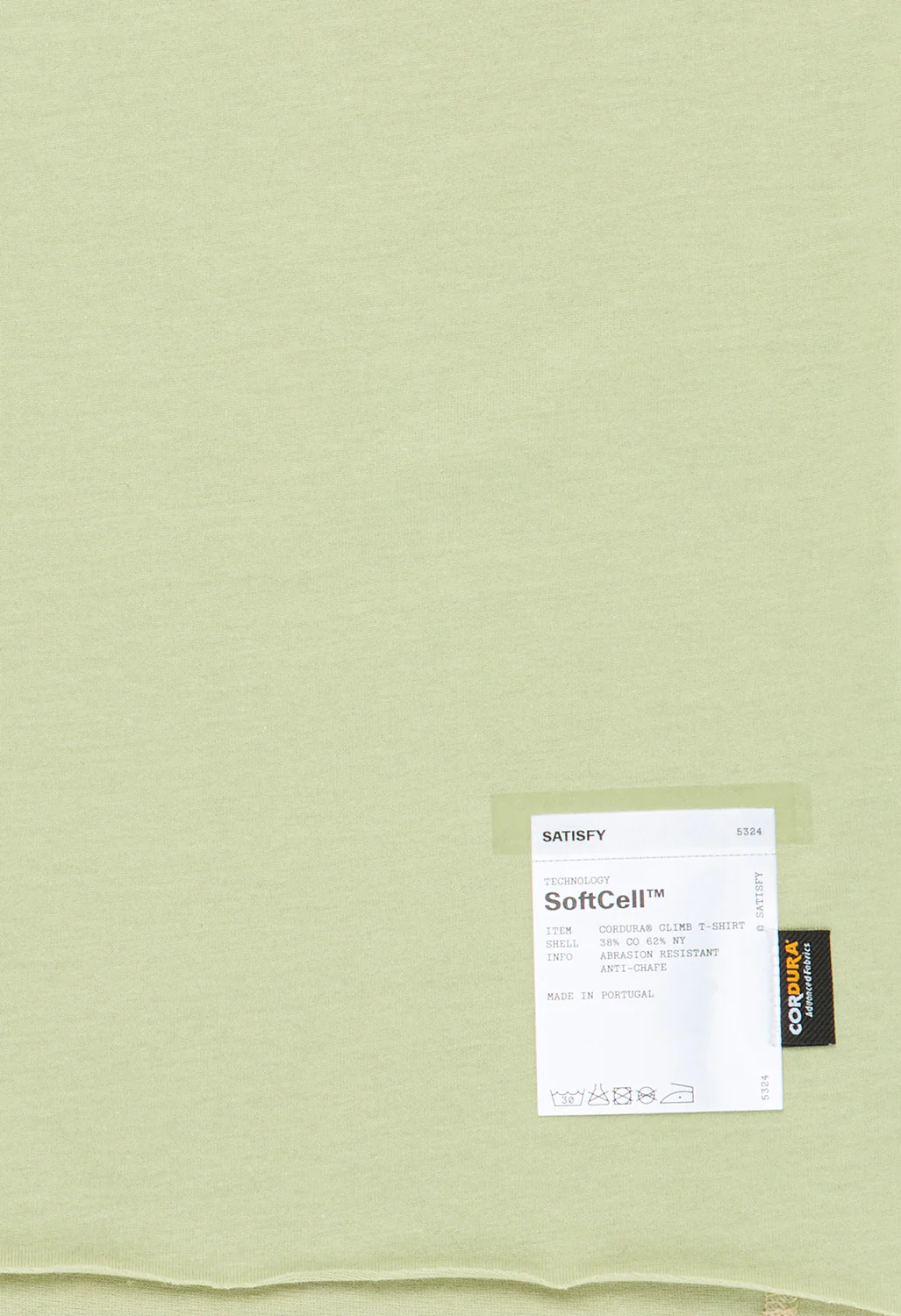 Satisfy Men's Softcell Cordura T-Shirt - Sage Green - Image 4