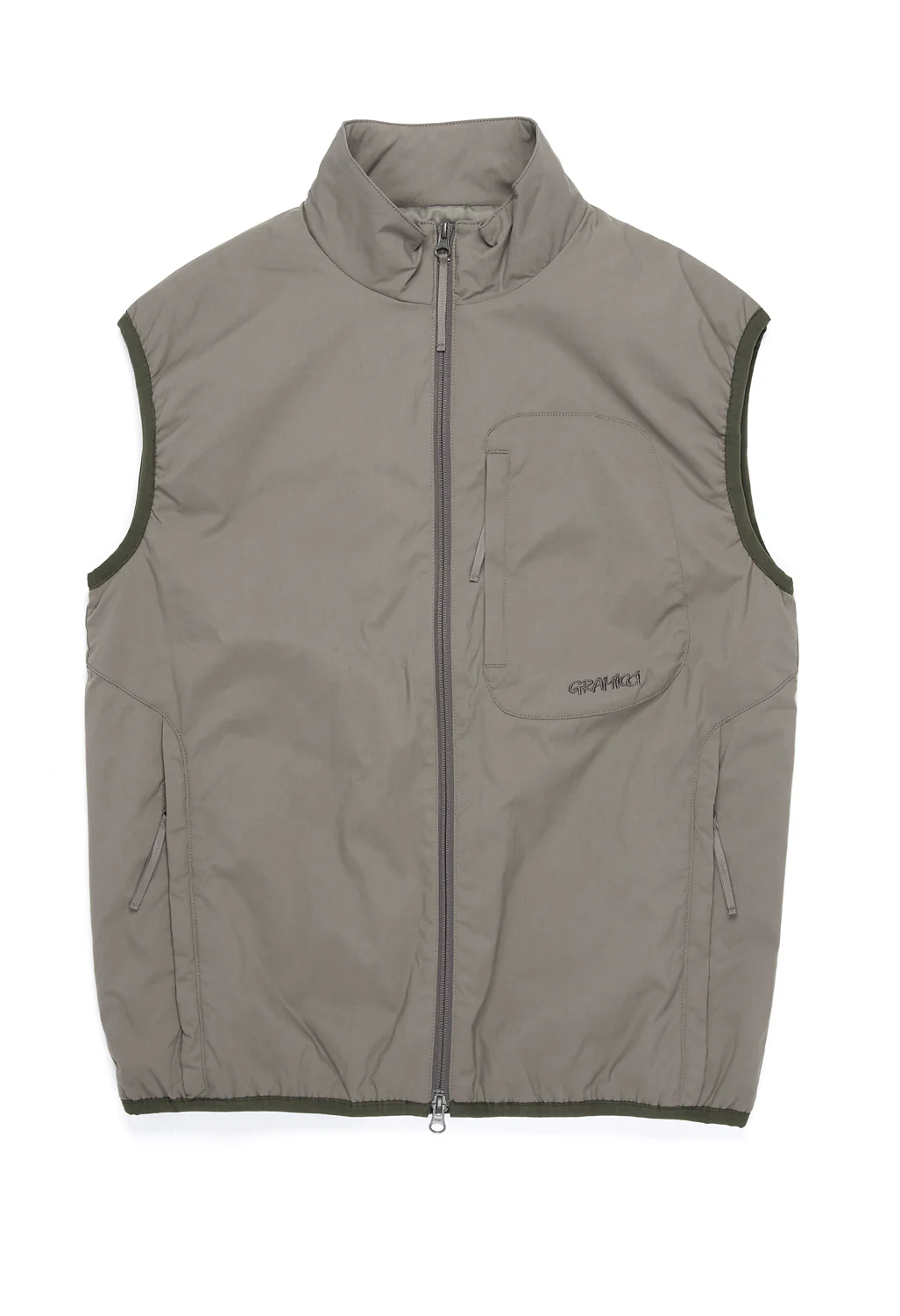 Gramicci Men's Softshell EQT Padding Vest - Tech Grey