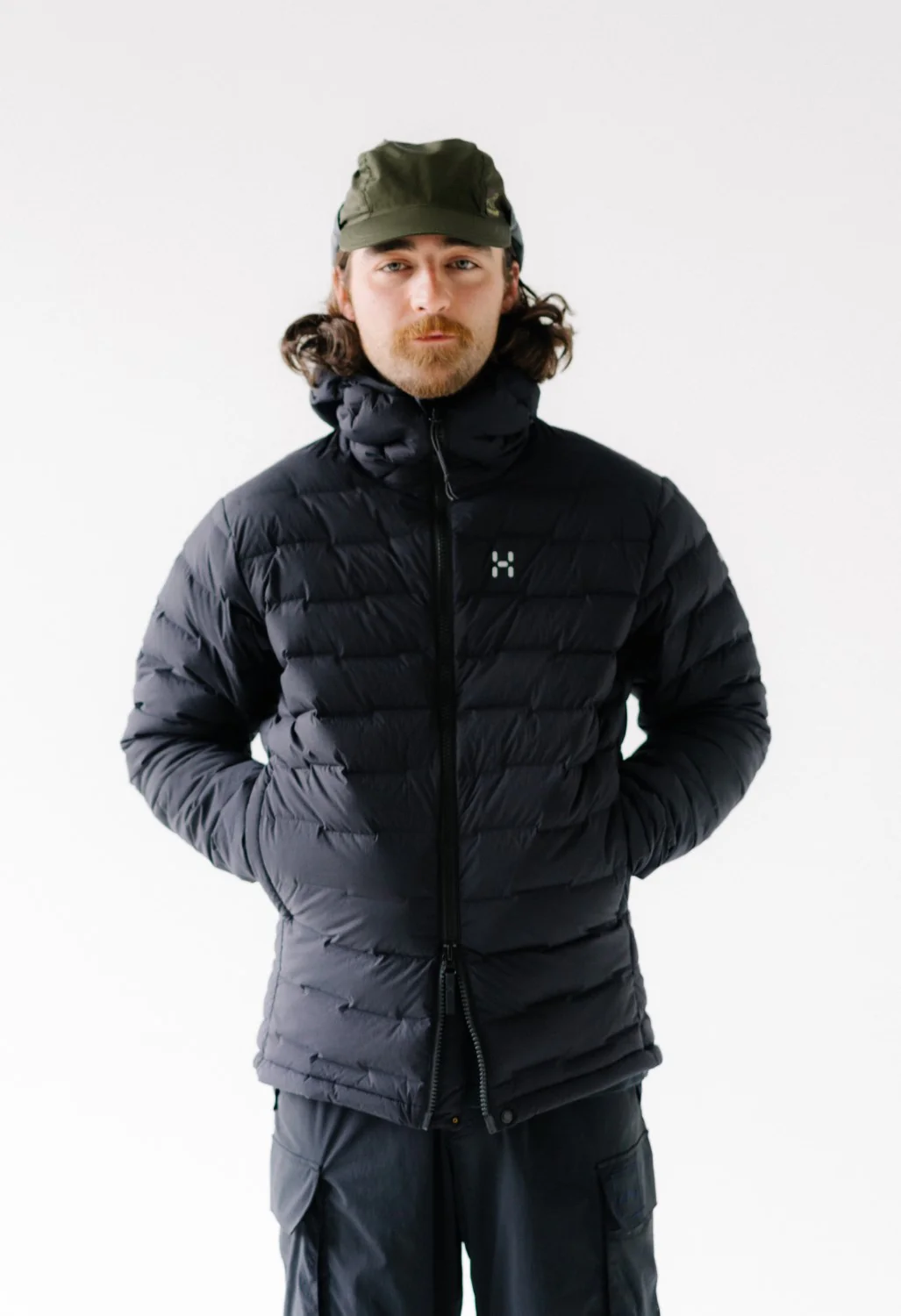 Haglofs Men's Spitz Down Hooded Jacket - True Black - Image 11